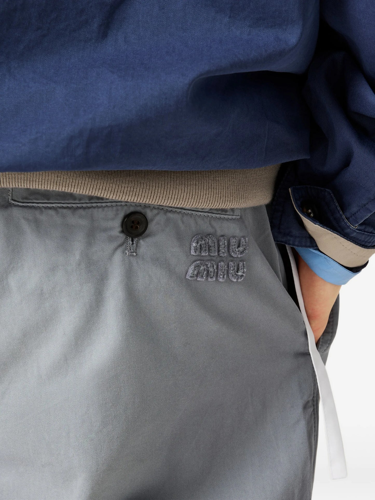 garment-dyed twill pants