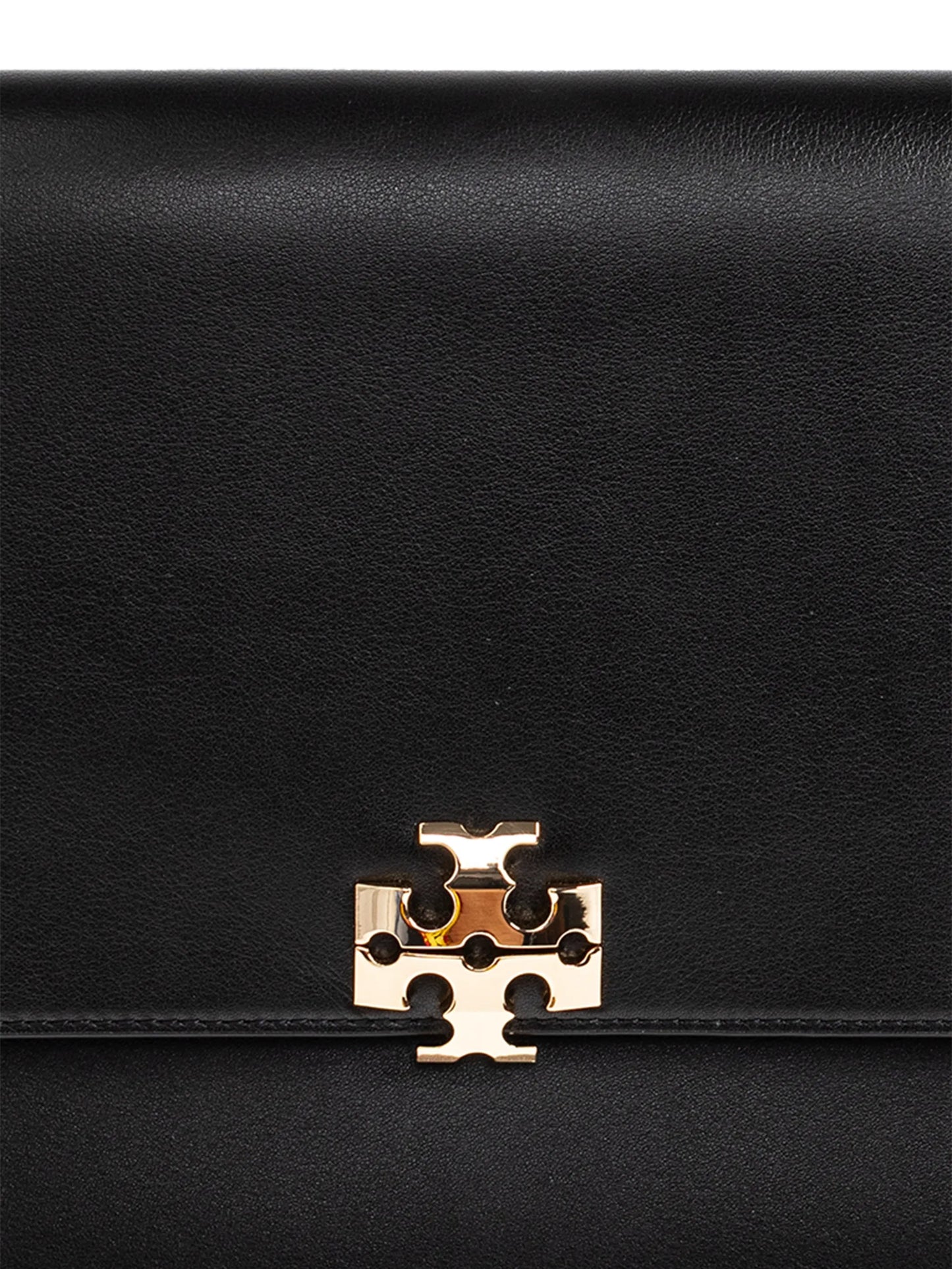 logo-plaque leather tote bag