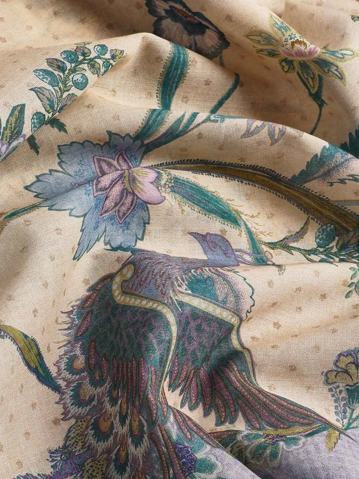 printed cotton pareo