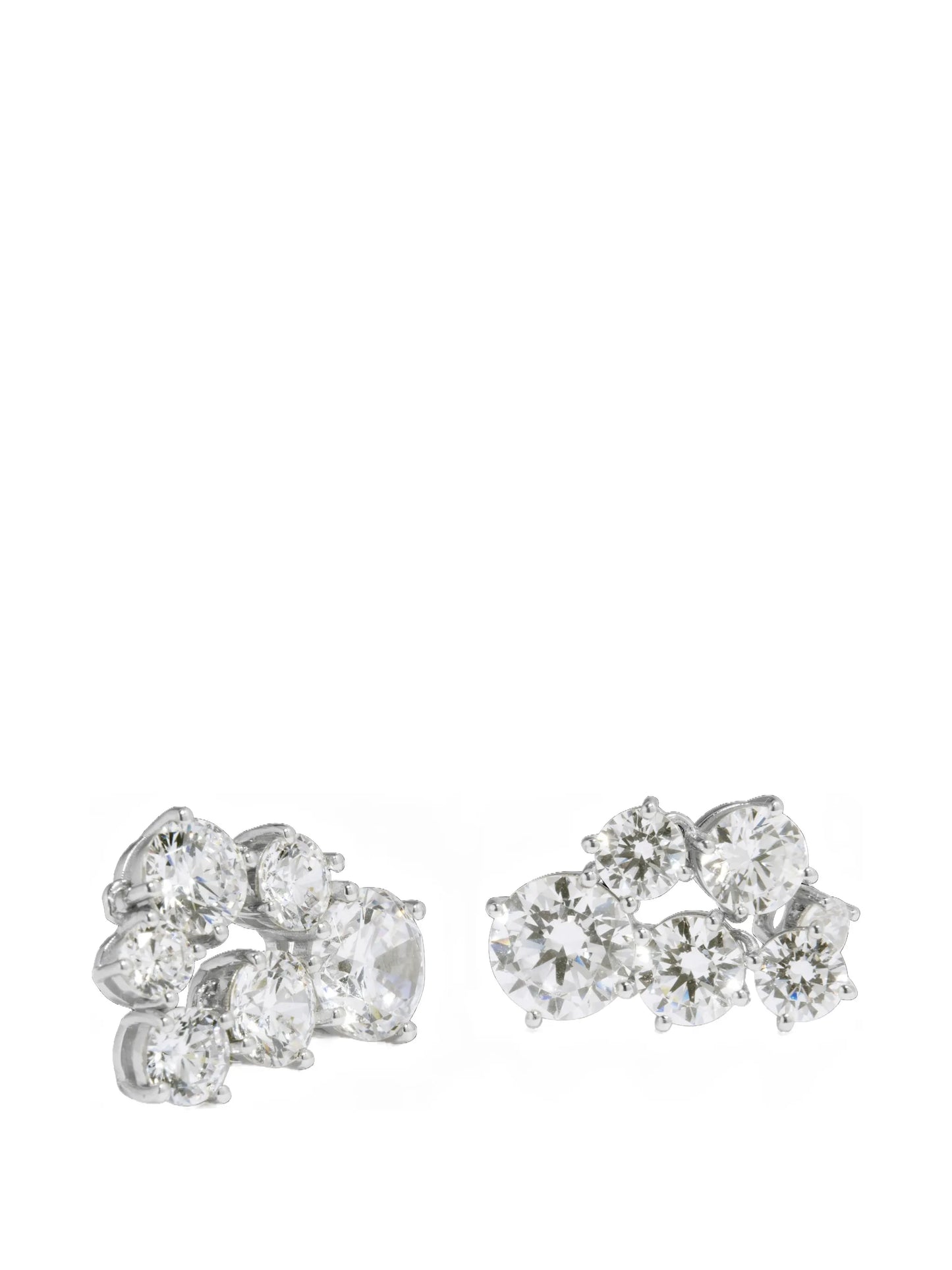 cubic zirconia drop earrings