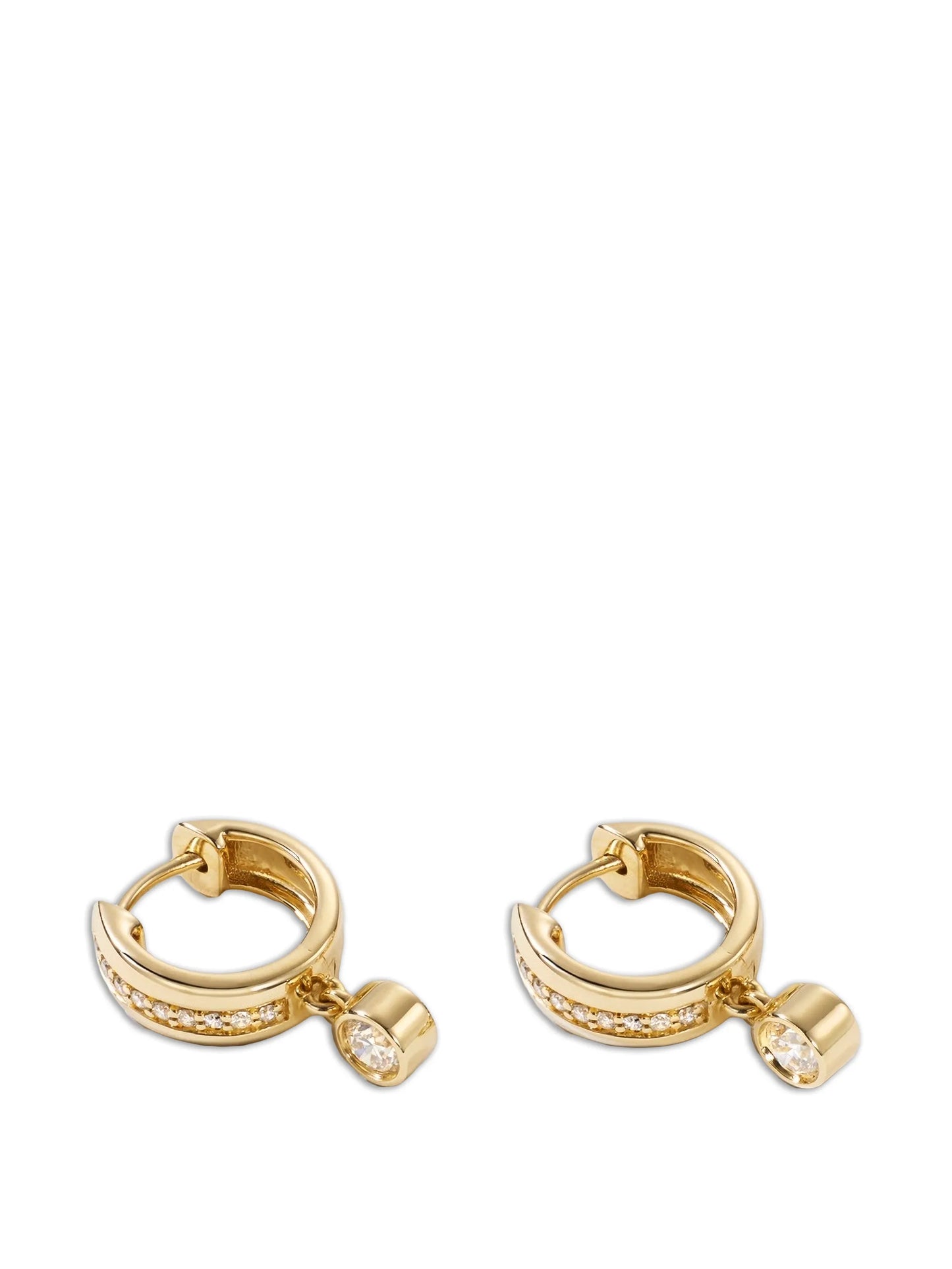 drop diamond earrings
