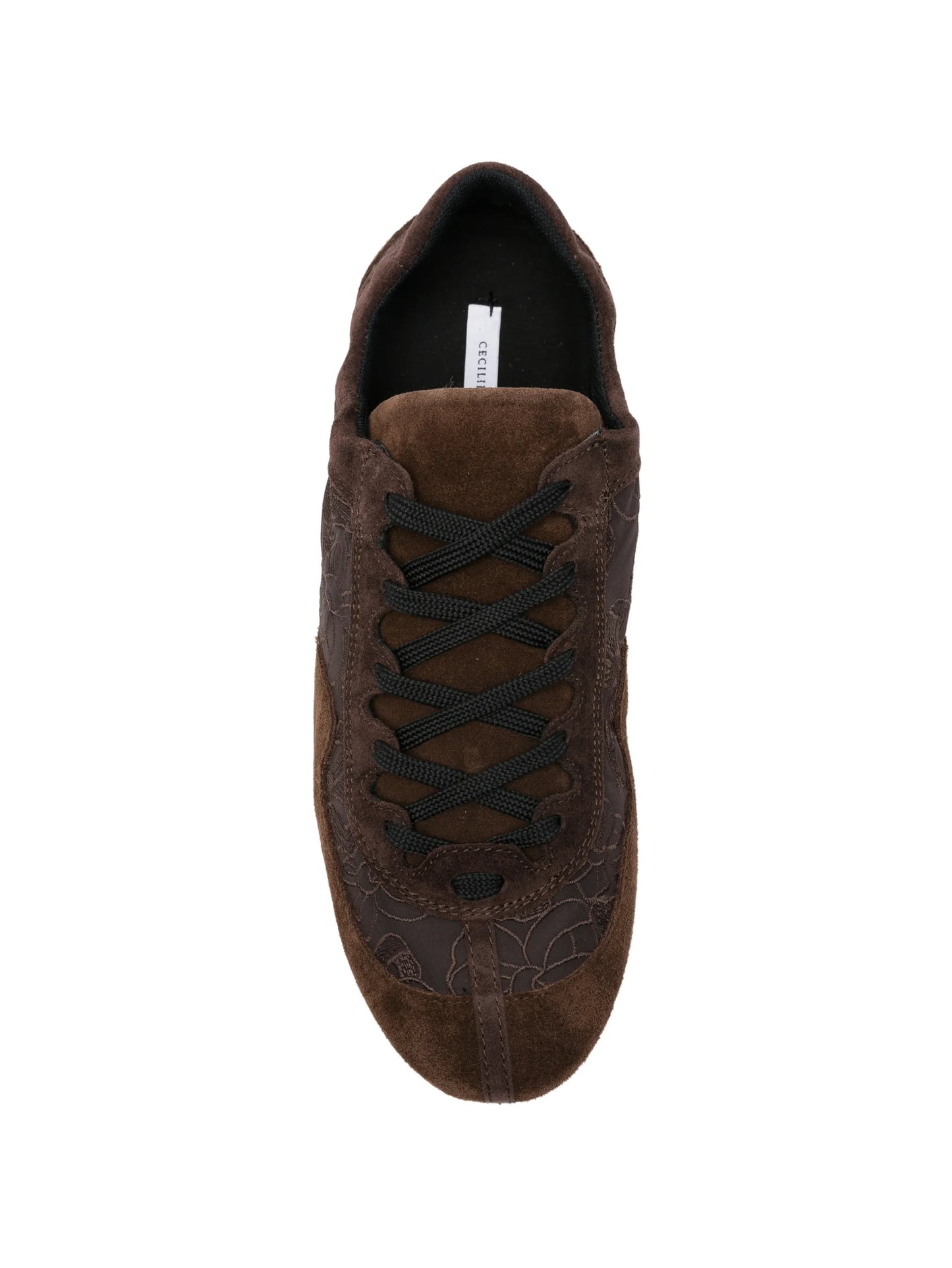 Blaise floral-embroidered sneakers