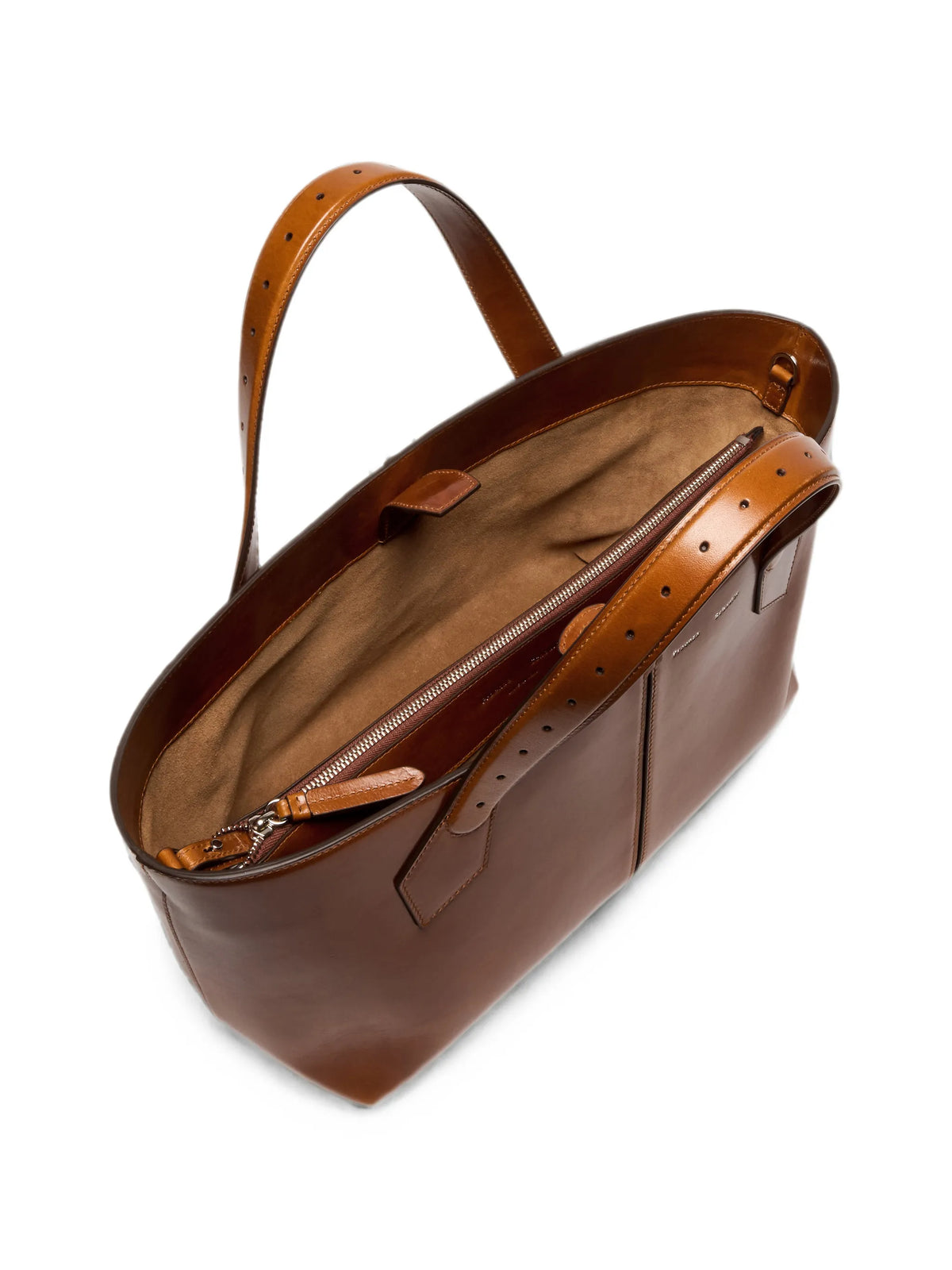 east west Chelsea tote in soft veg calf