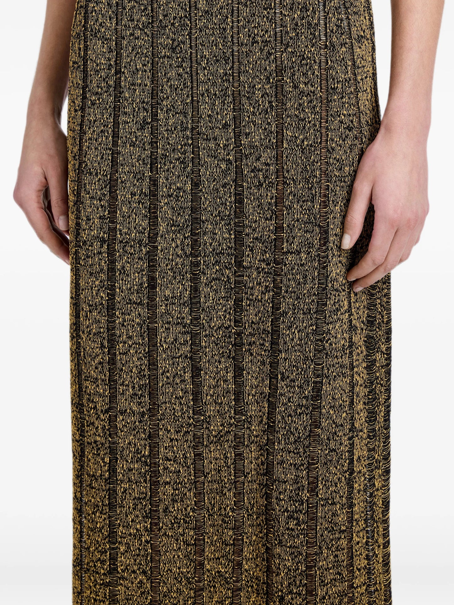 Maelle skirt in drop needle tweed
