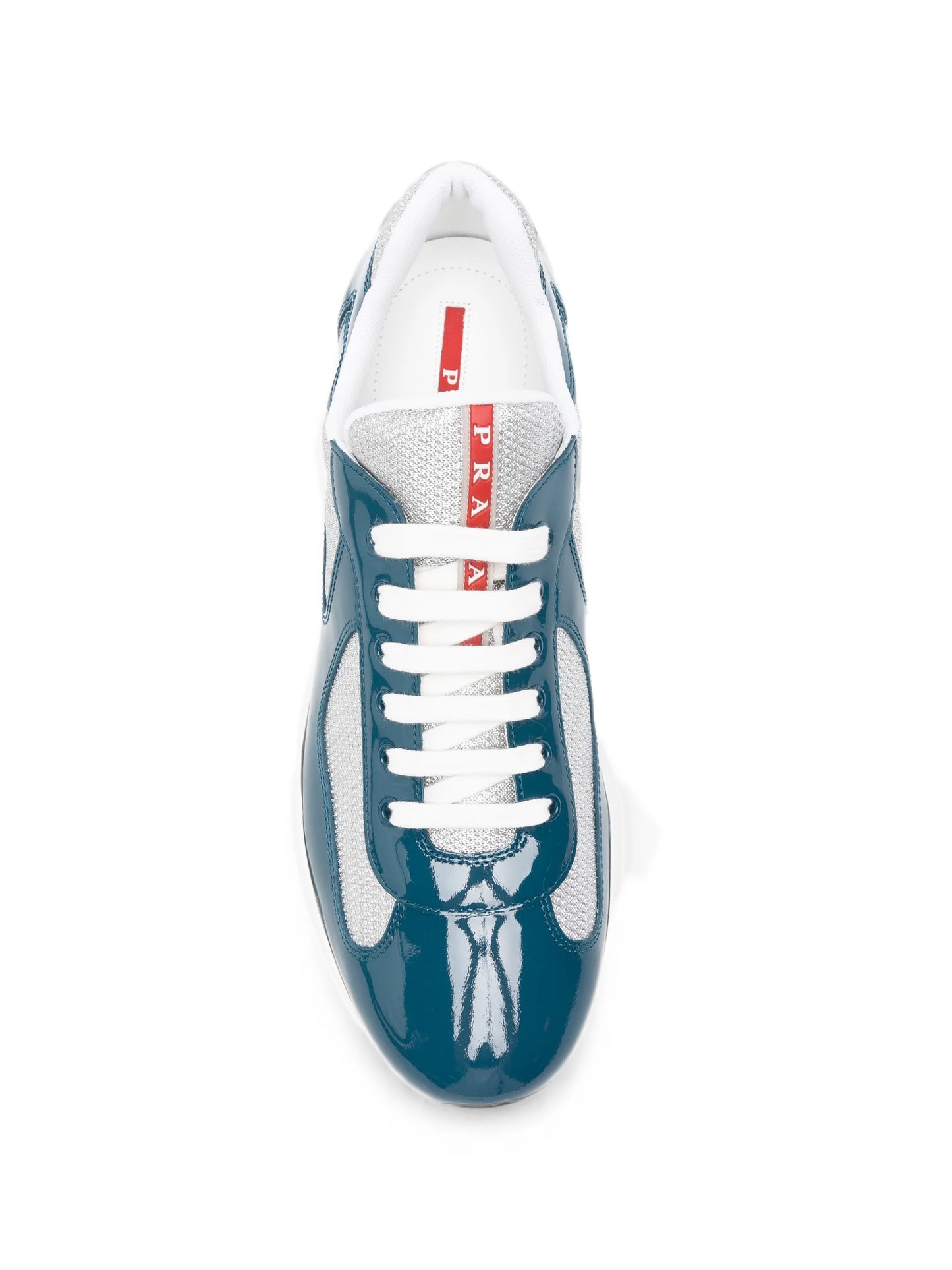America's Cup patent-leather sneakers