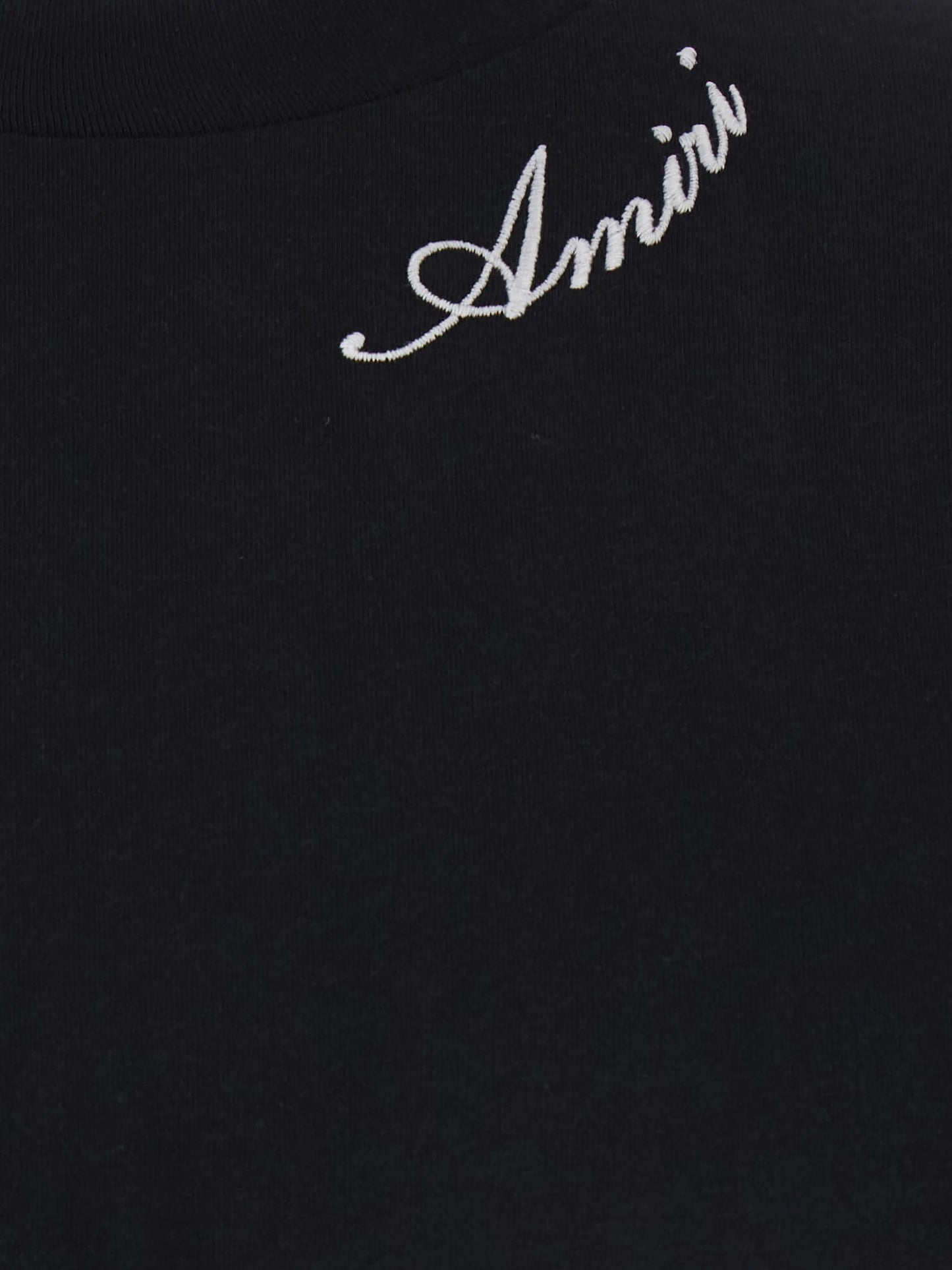 logo-embroidered T-shirt