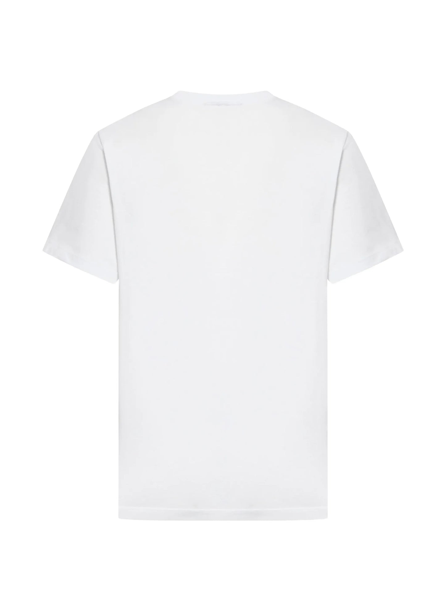 strawberry-print T-shirt