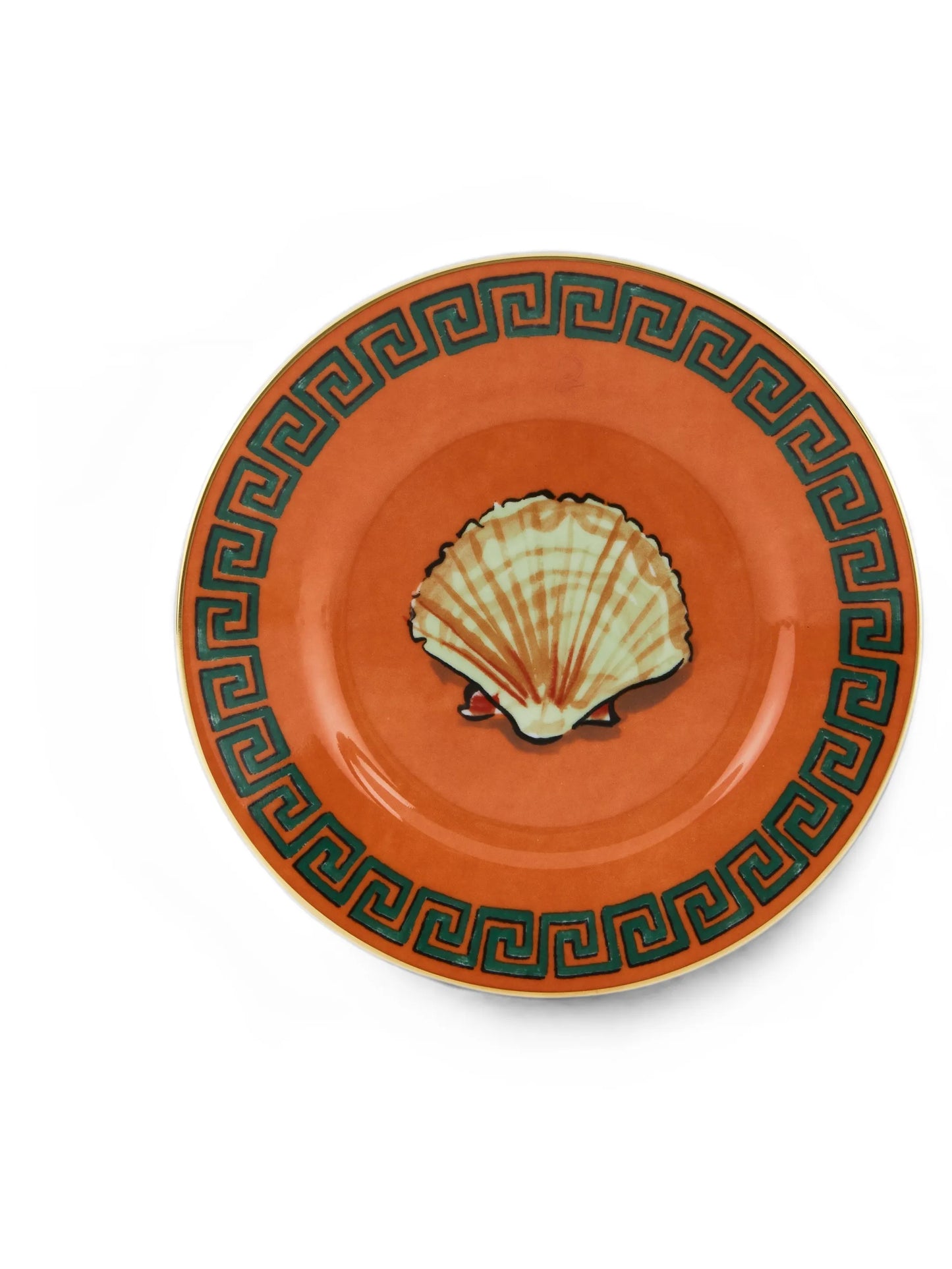 x Luke Edward Hall Il Viaggio di Nettuno-motif bread plates (set of four)