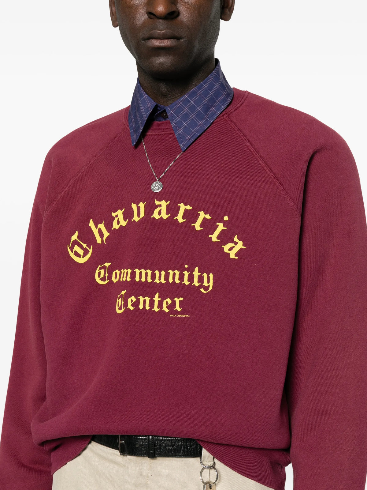 logo-print raglan-sleeve sweater