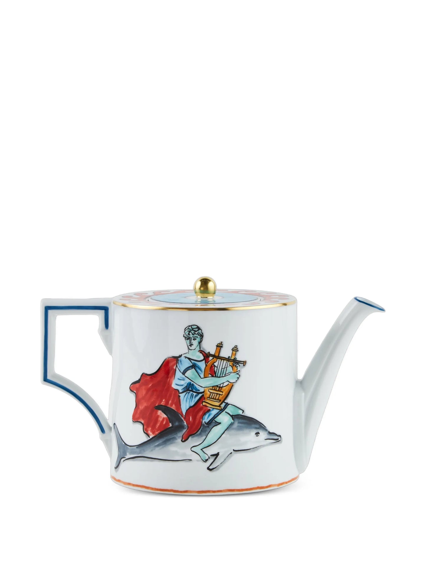 x Luke Edward Hall Il Viaggio di Nettuno-motif teapot