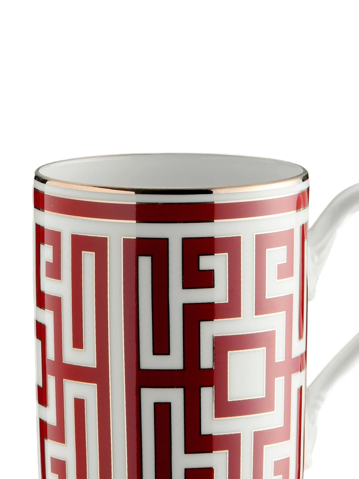 Labirinto geometric-print mug