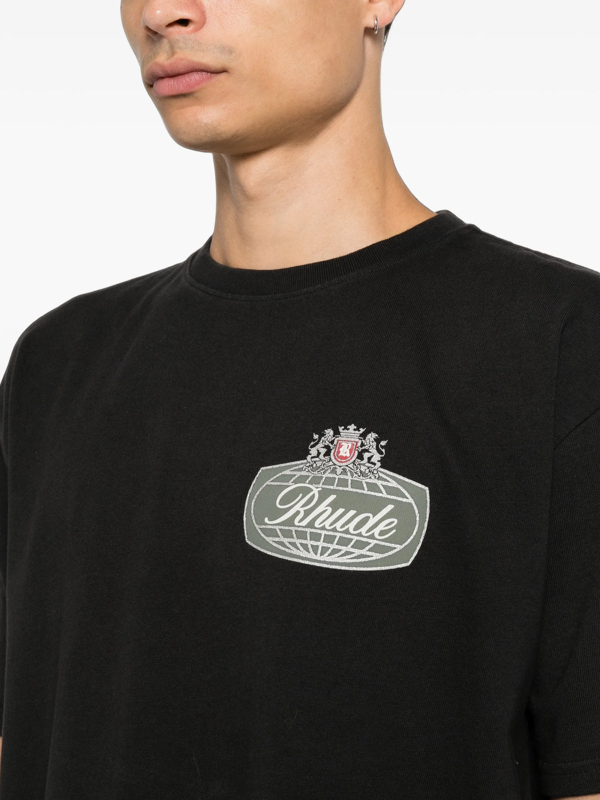 logo-print T-shirt