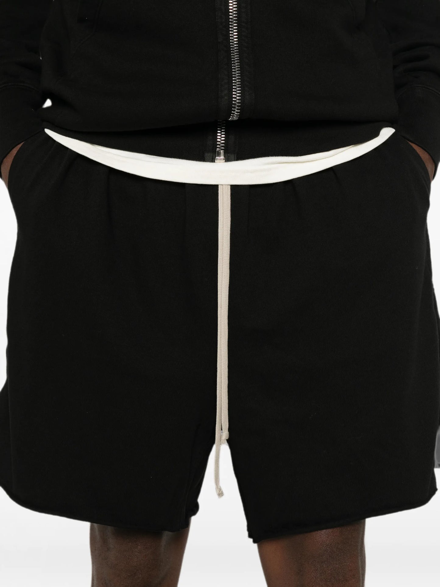 Boxers zip-detail shorts
