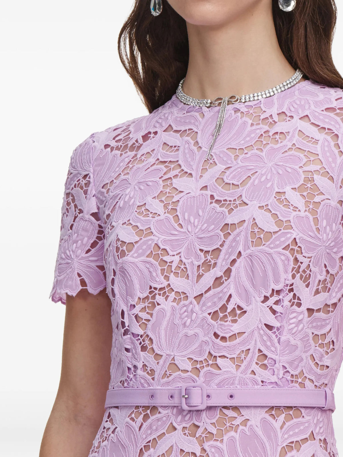lace midi dress