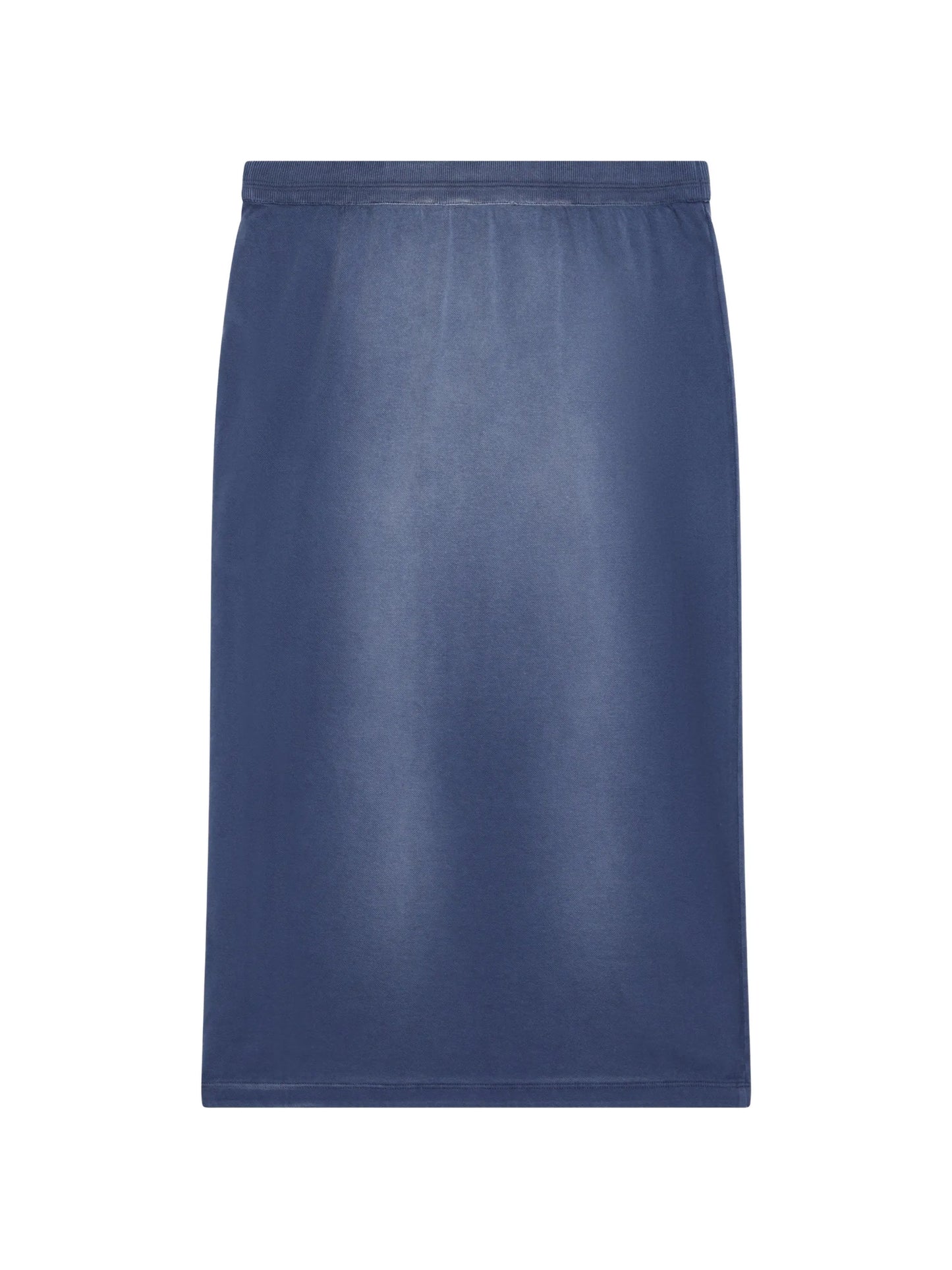 drawstring logo-print midi skirt