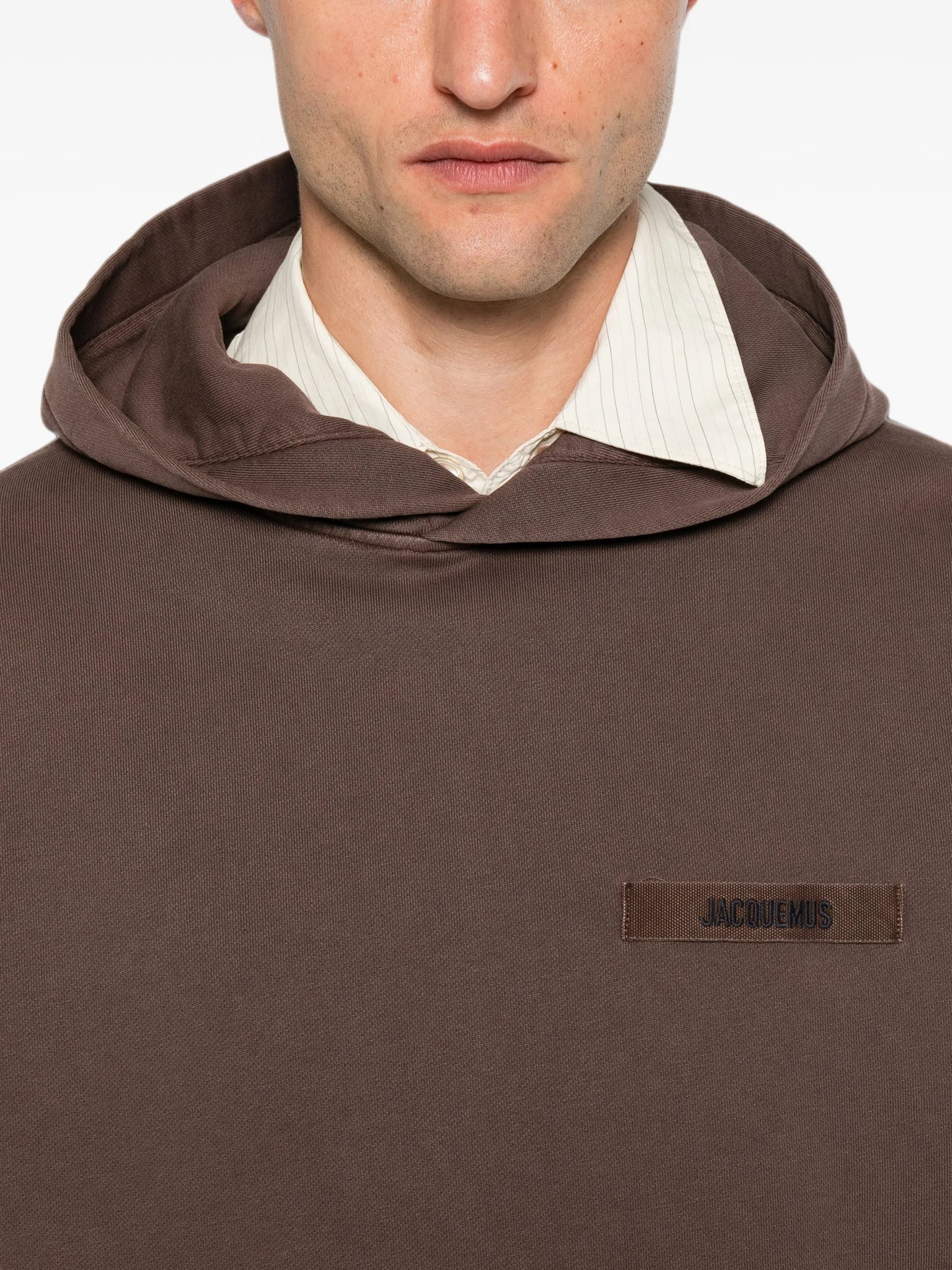 logo-patch hoodie