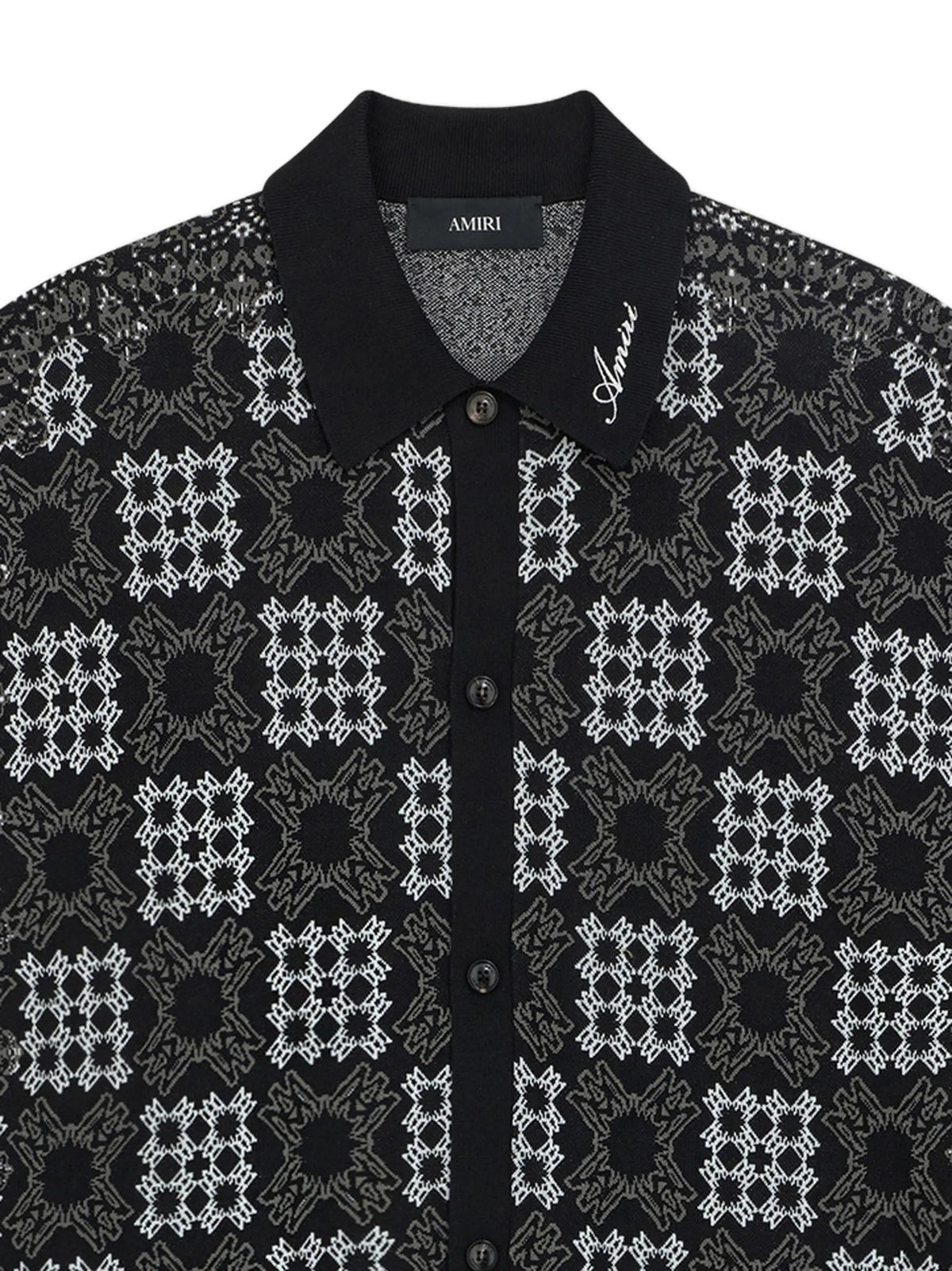 MA Quad Checker Crochet Shirt