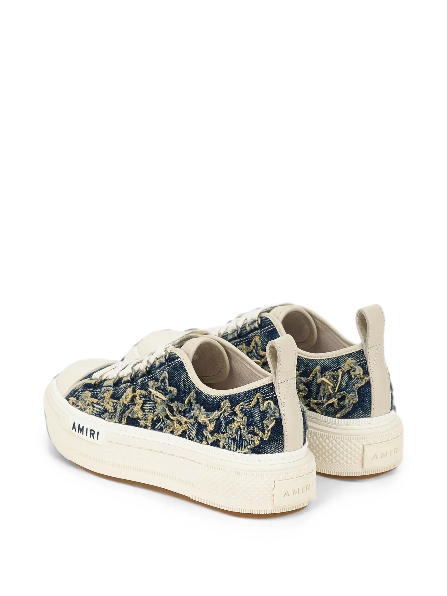 denim court low sneakers