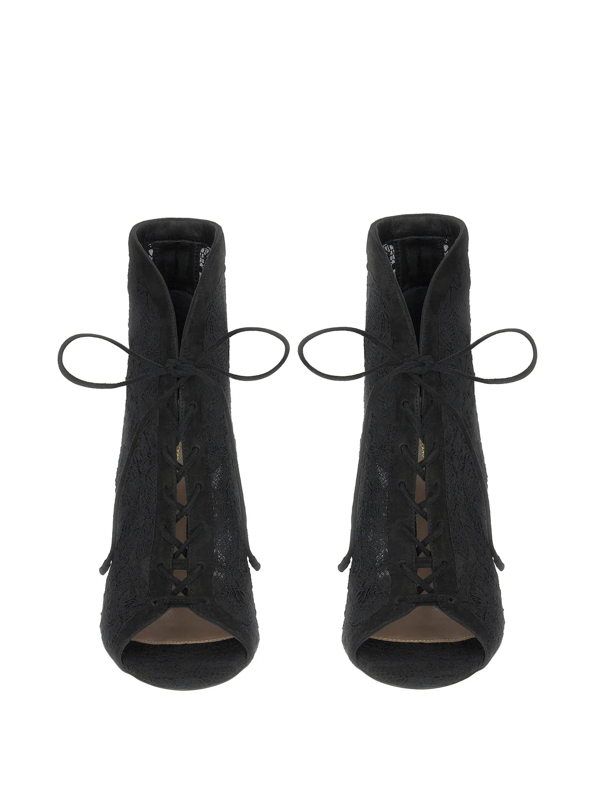 lace-up lace ankle boots