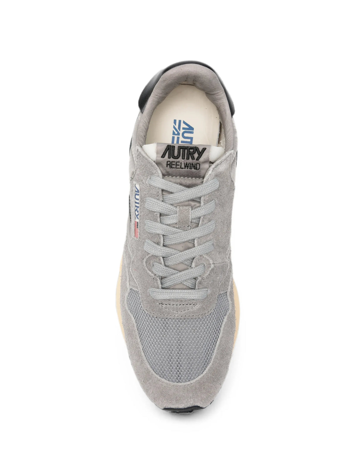 Reelwind low sneakers in nylon and suede