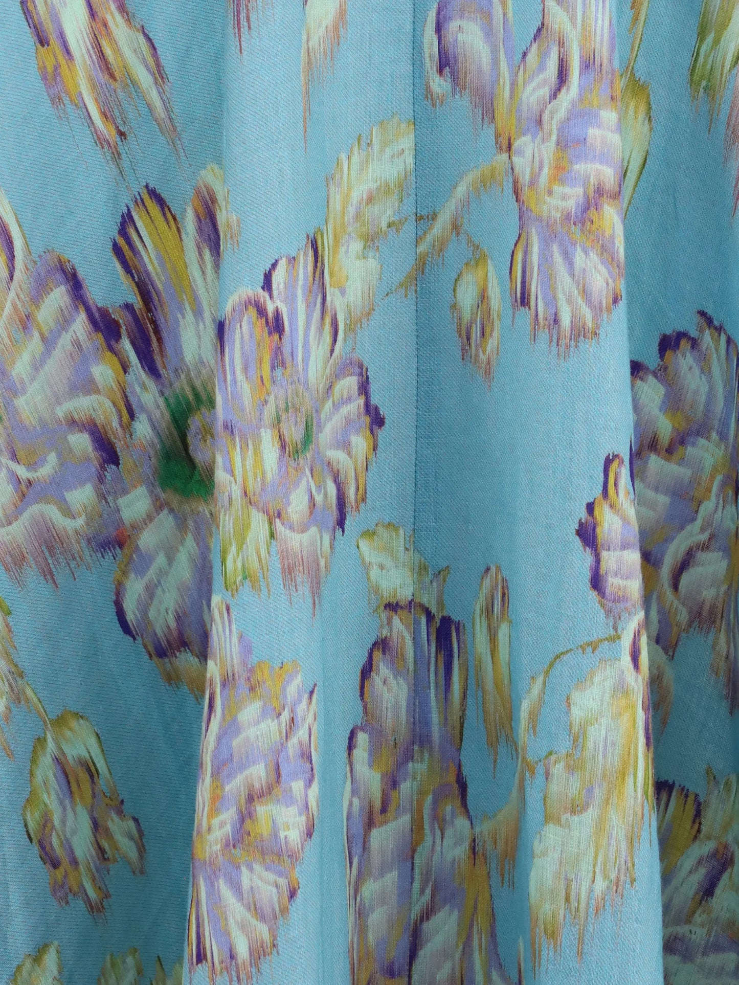 Jerry floral-print linen midi dress