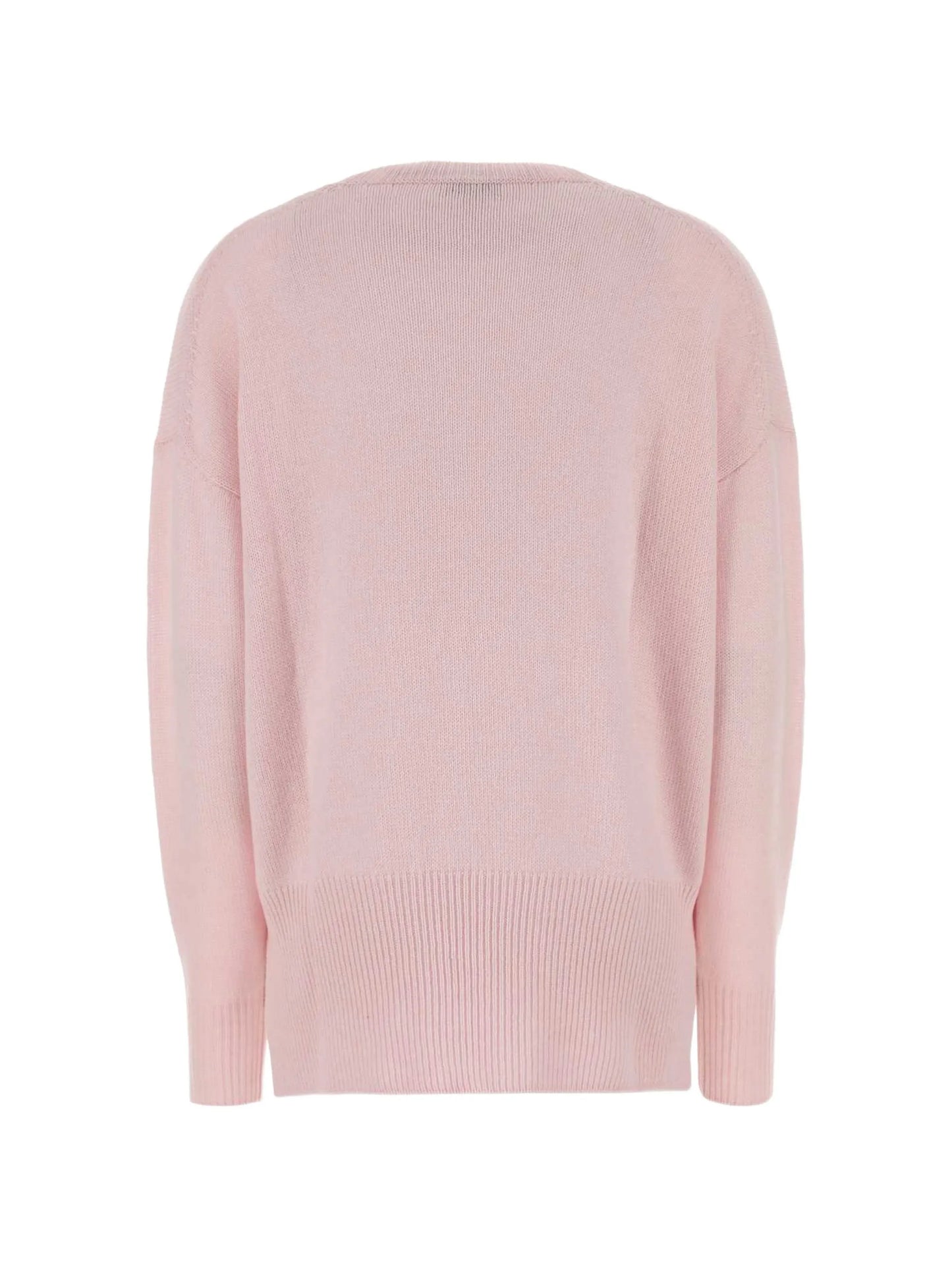 oversized crew-neck sweater