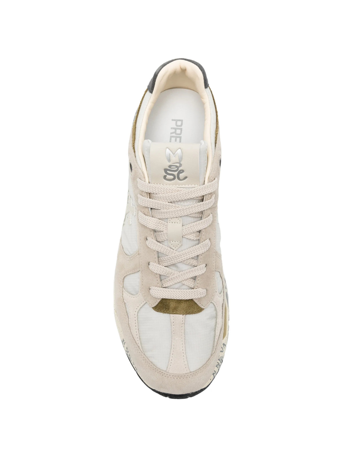 Mase suede-panelled sneakers