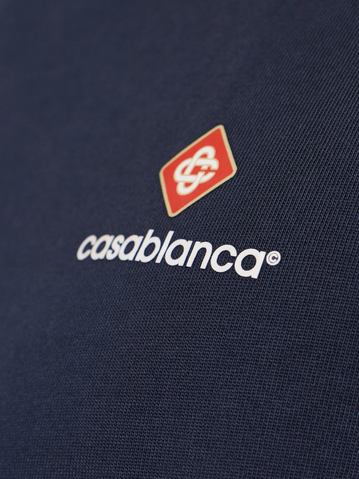 navy Sport Type short sleeve t-shirt