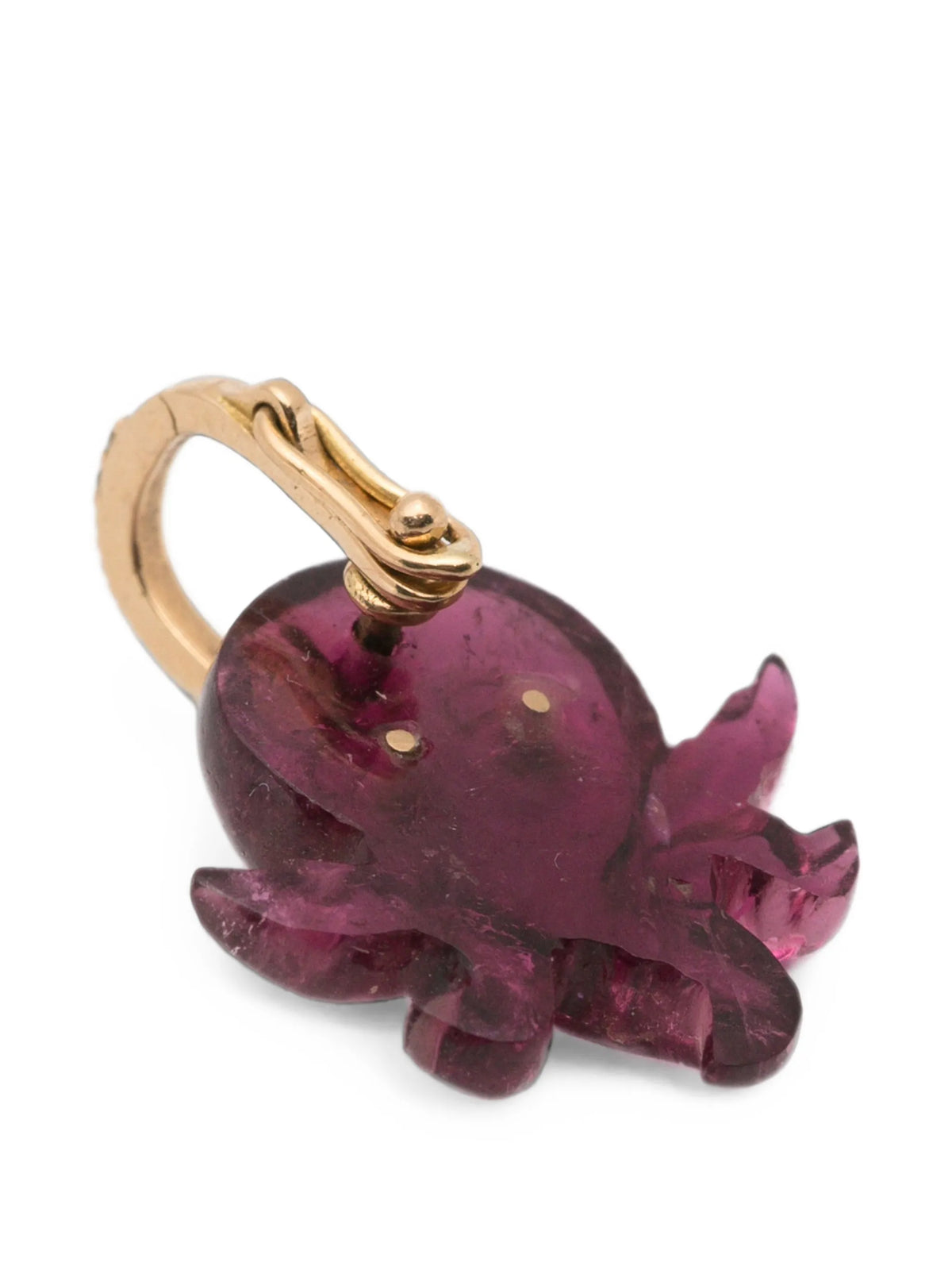 diamond octopus pendant