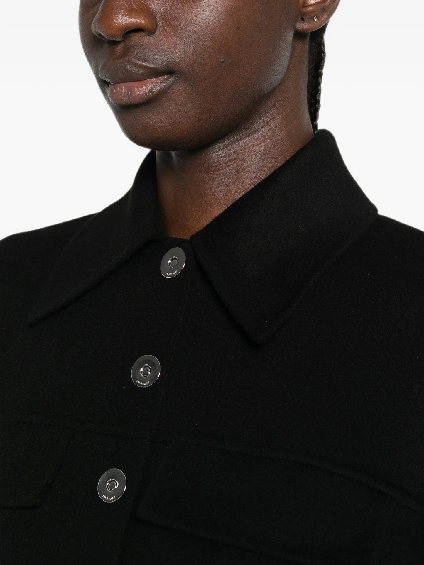 button-front jacket