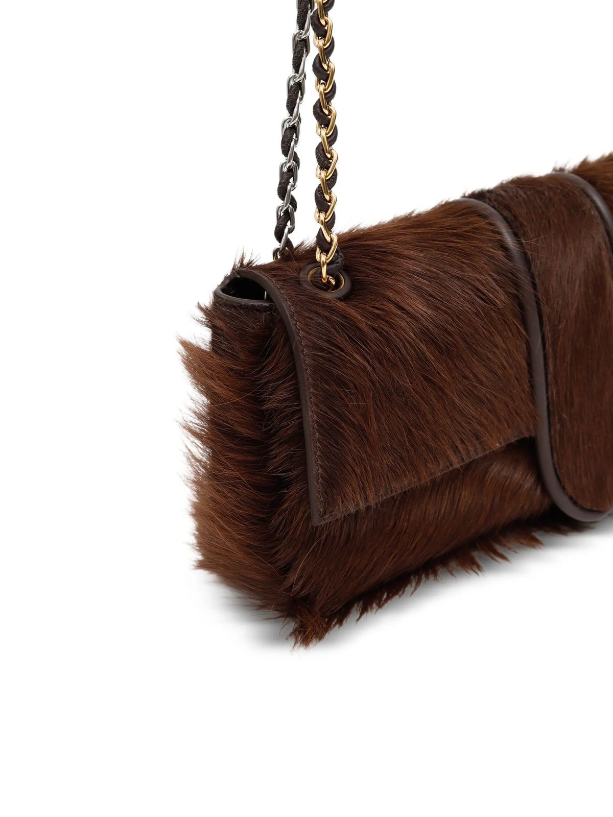 Le Bambino faux-fur shoulder bag