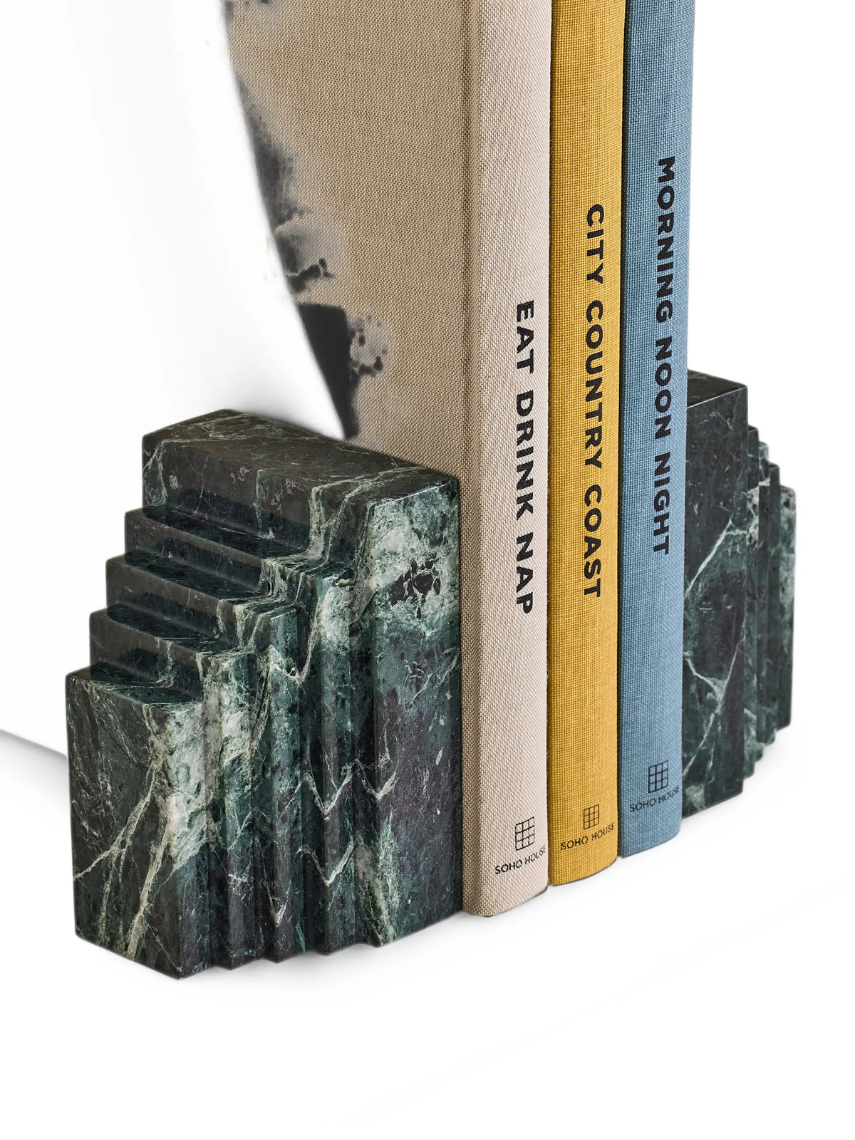 Lola marble bookends set
