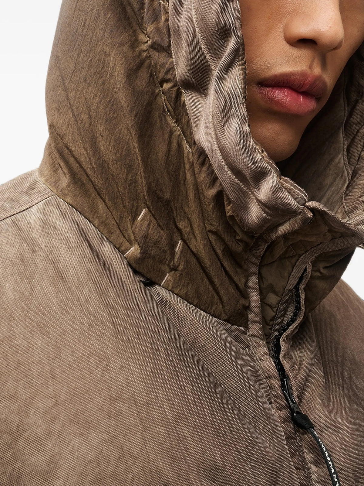 Eco-Chrome R Mixed Goggle down jacket