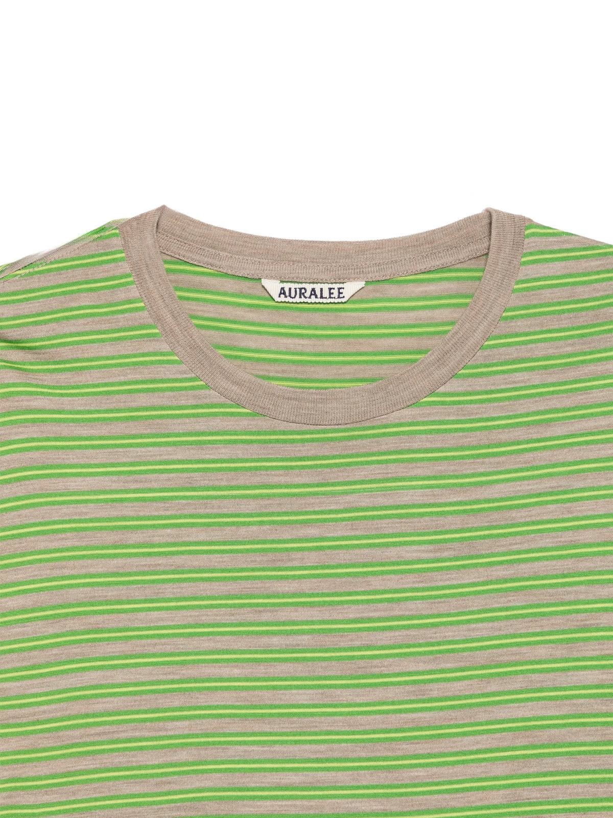 soft smooth wool stripe jersey tee