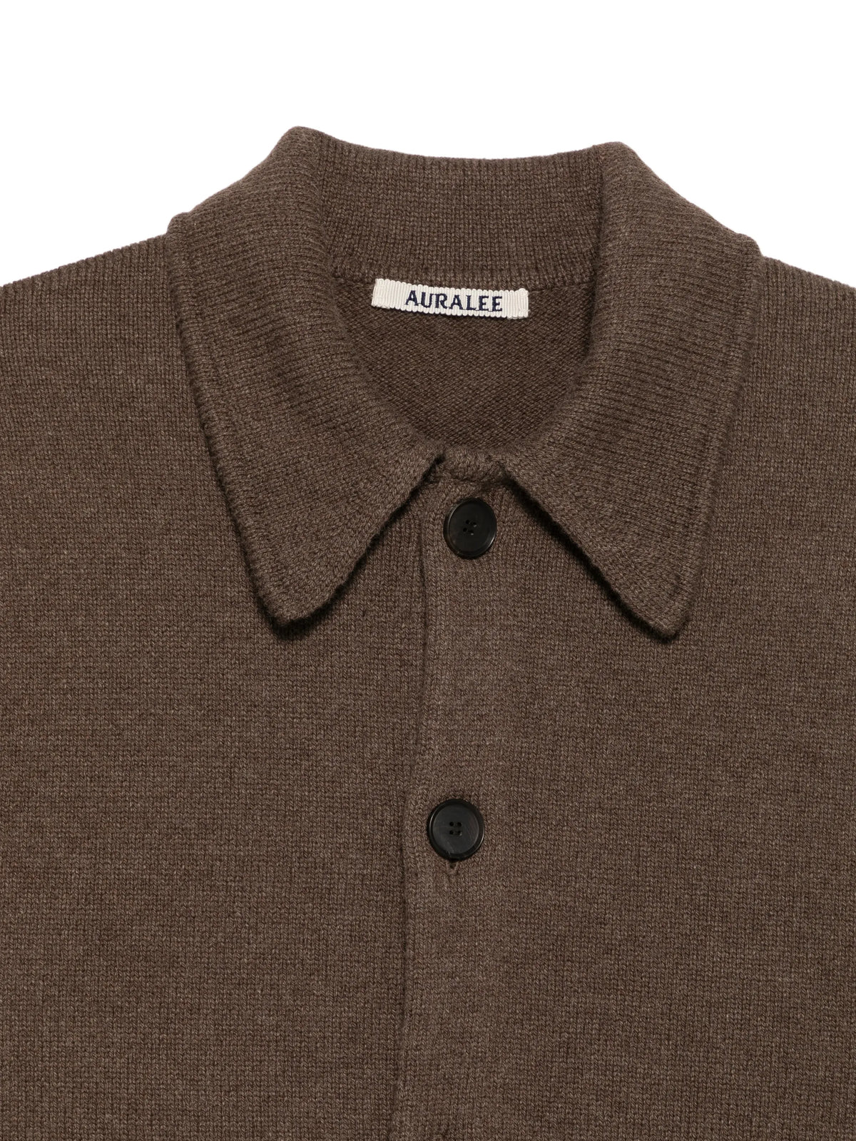 fine-knit wool cardigan