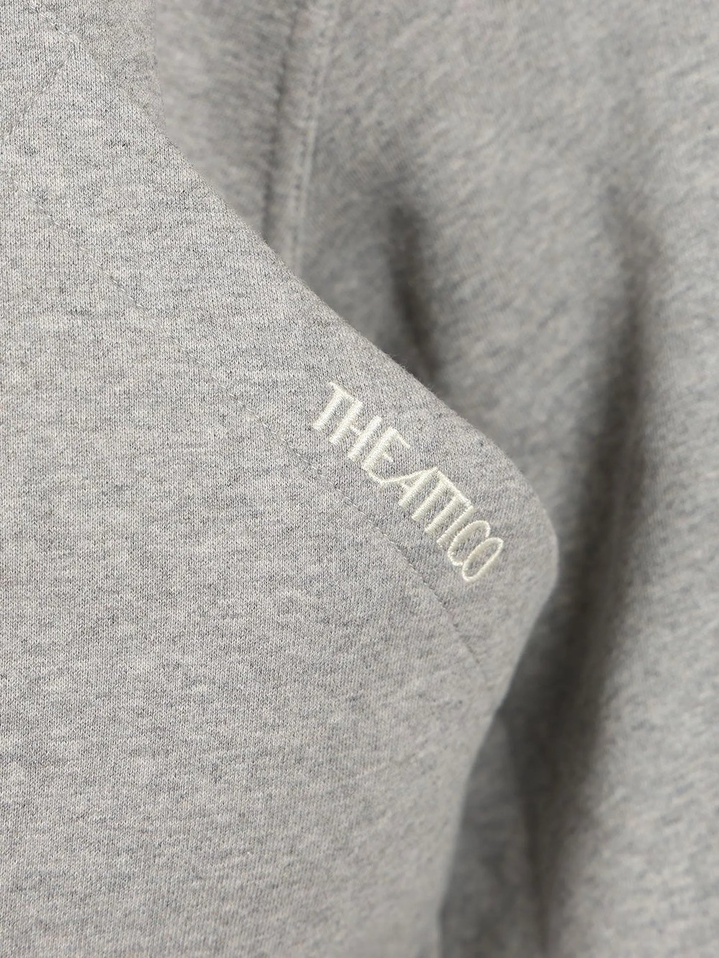 logo-embroidered zip-up hoodie