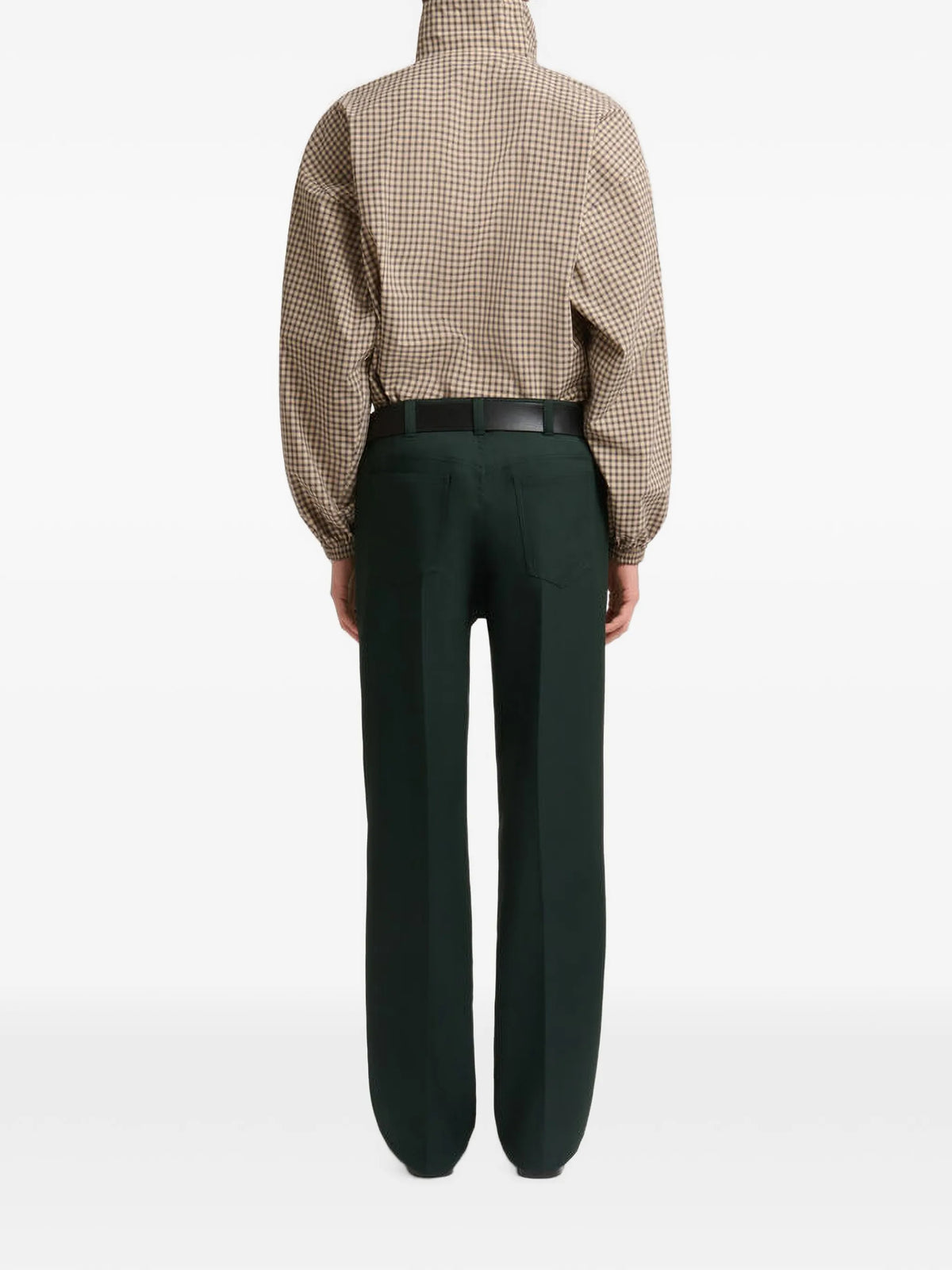 techno fabric trousers