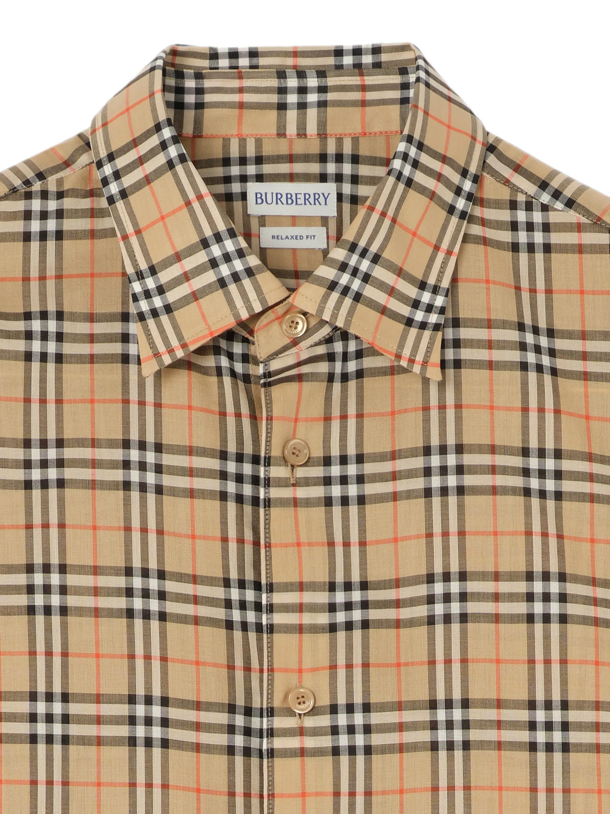 check-pattern long-sleeve shirt