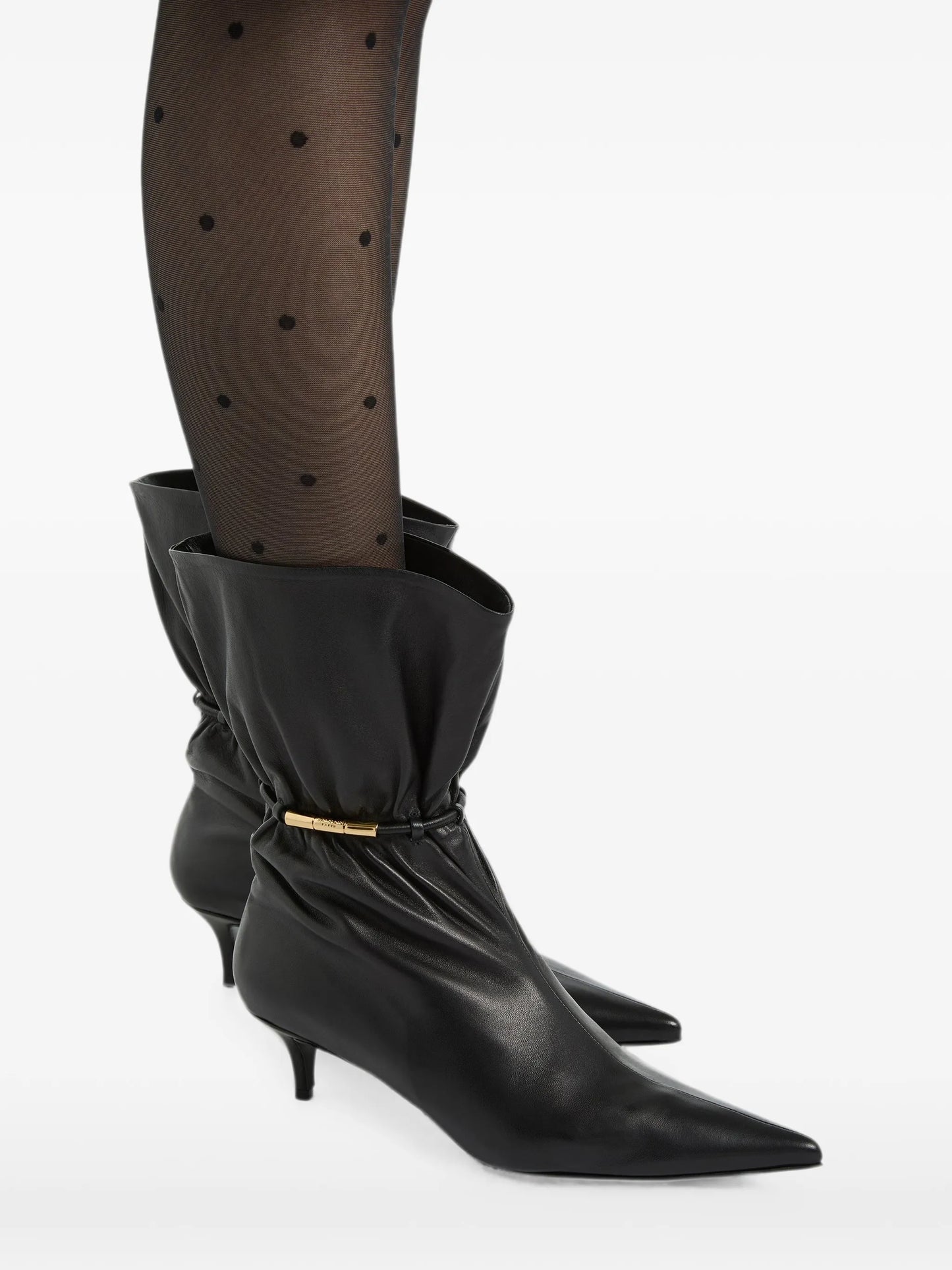 Sphynx smooth leather ankle boots