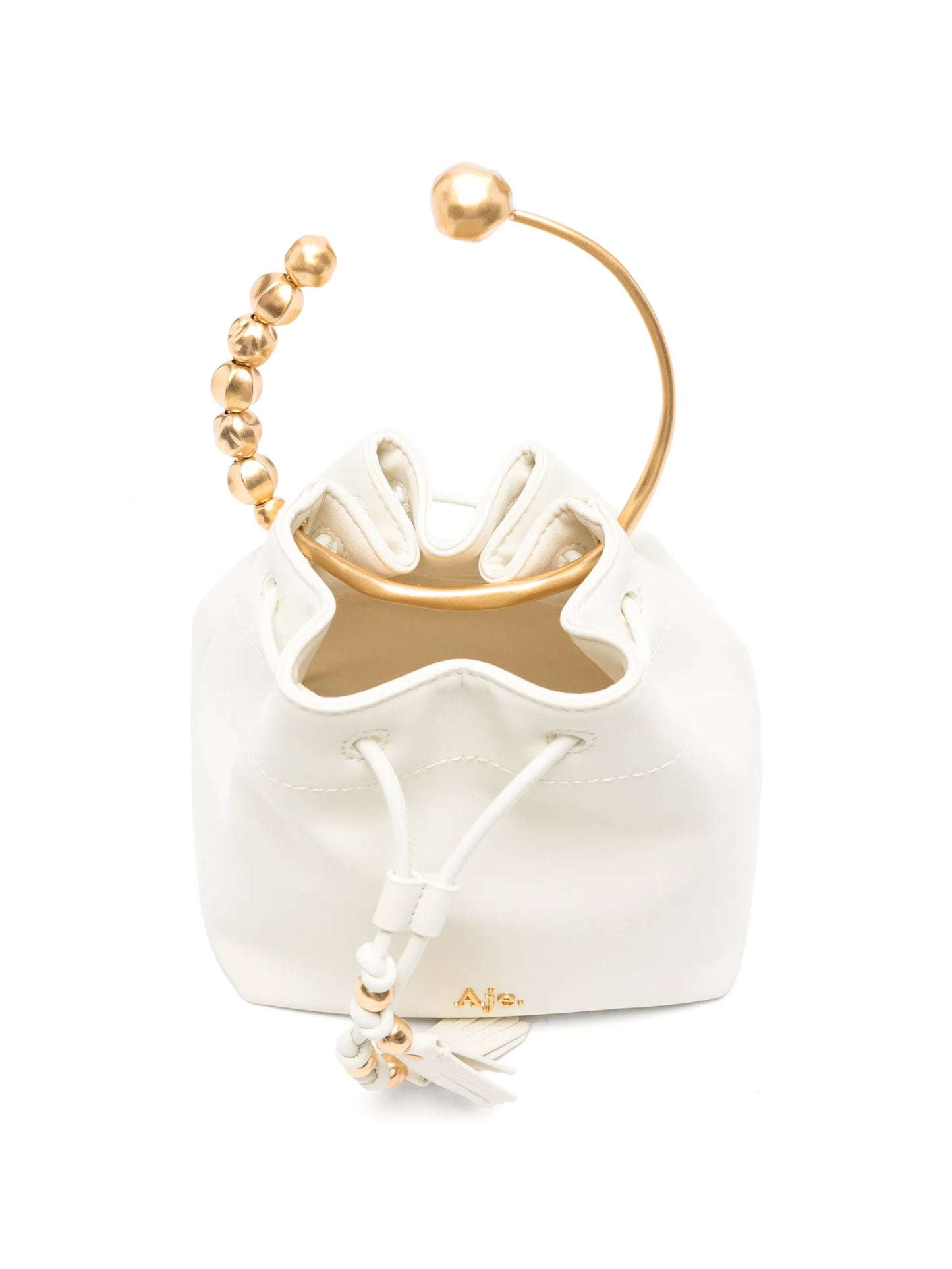 mini Ceremonia ring-handle bucket bag