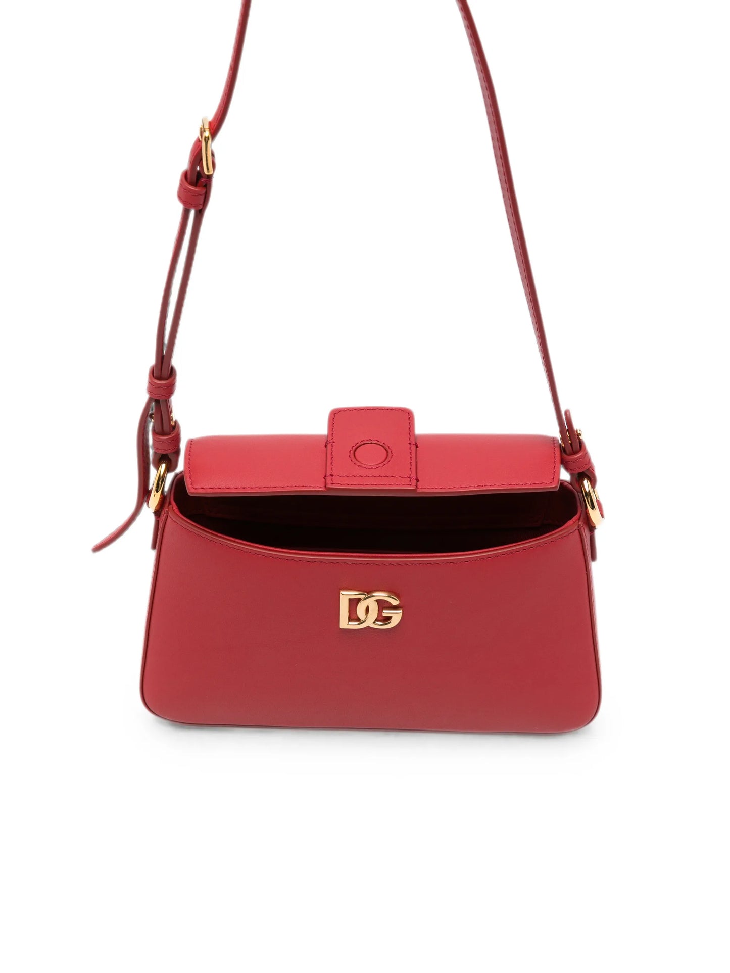 logo-embellished leather phone bag