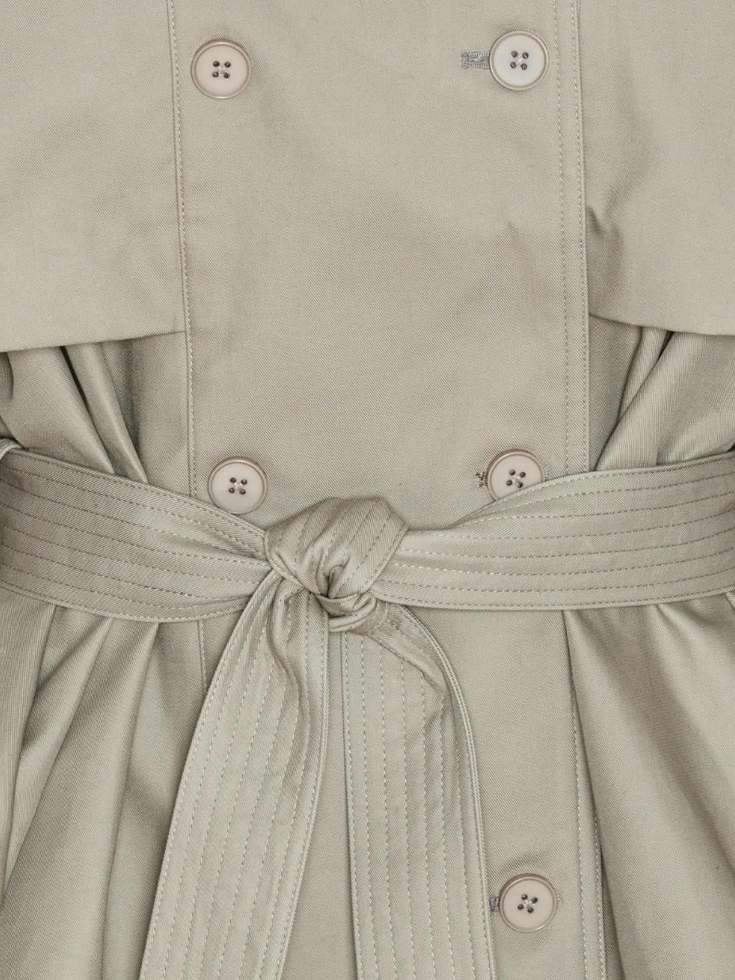 totate belted double-breasted jacket
