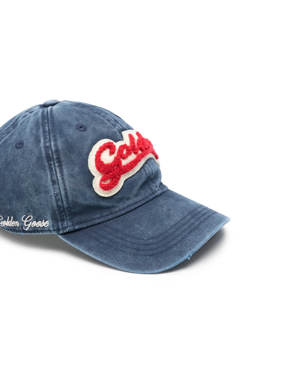 baseball cap with terry “Golden” patch