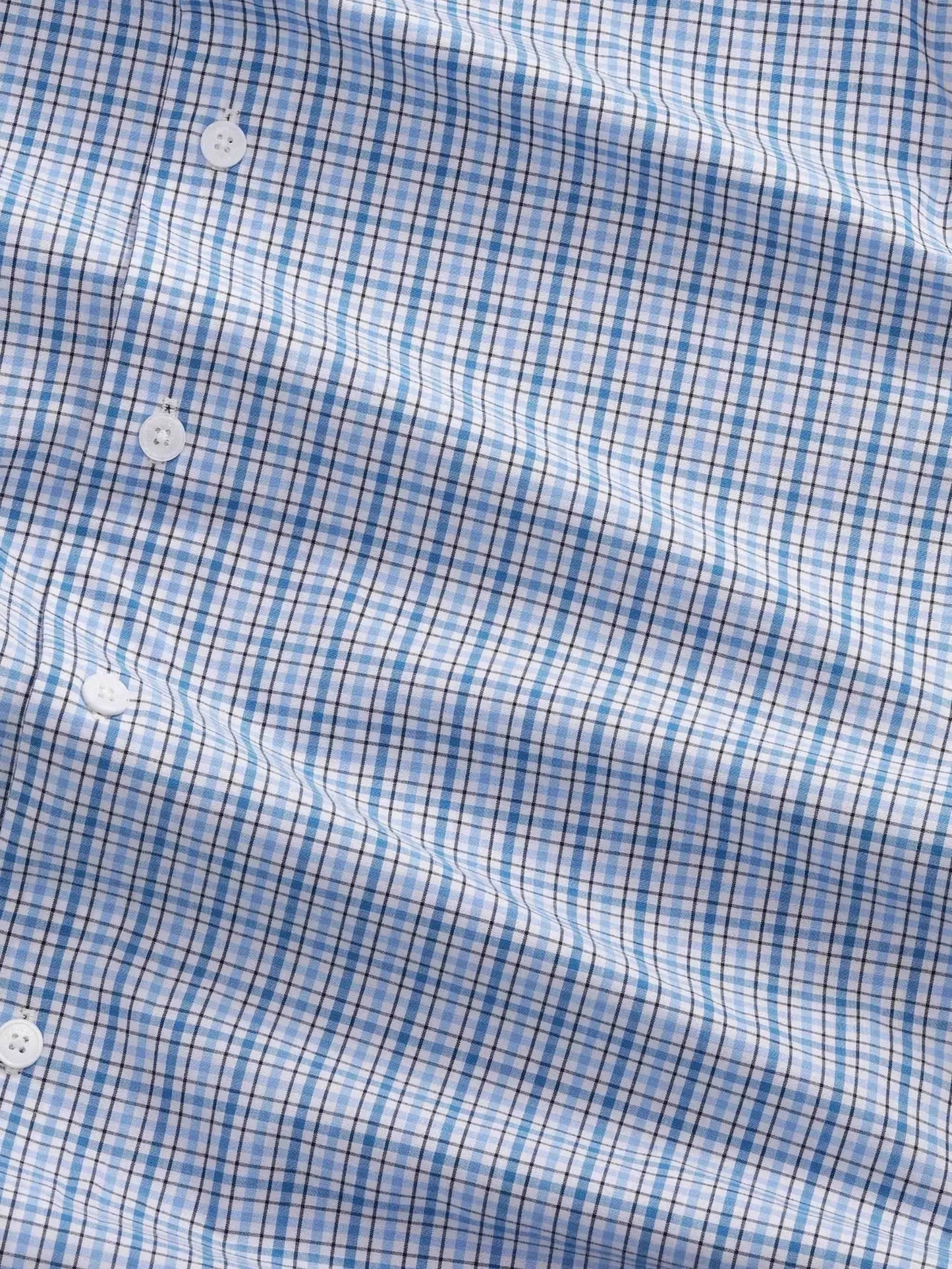 Quinsy check-pattern long-sleeve shirt