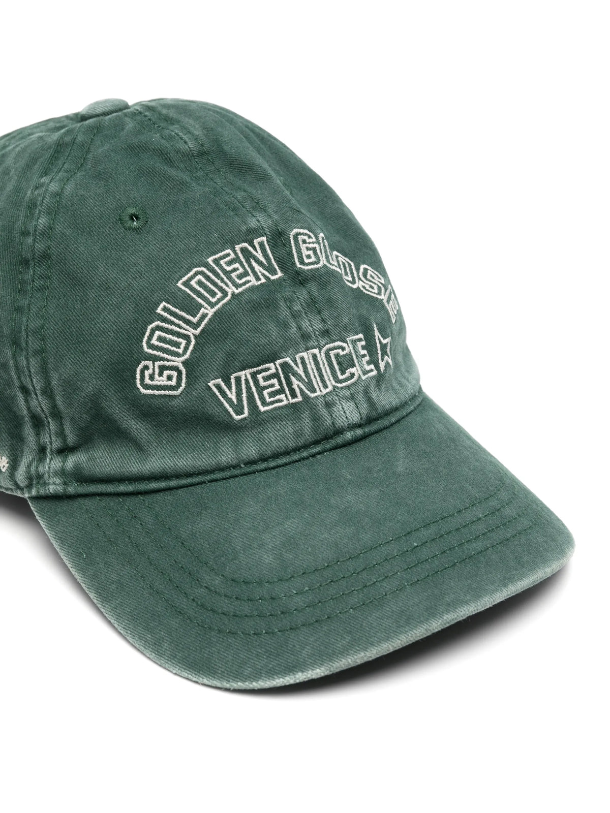 logo-embroidered star-patch baseball cap