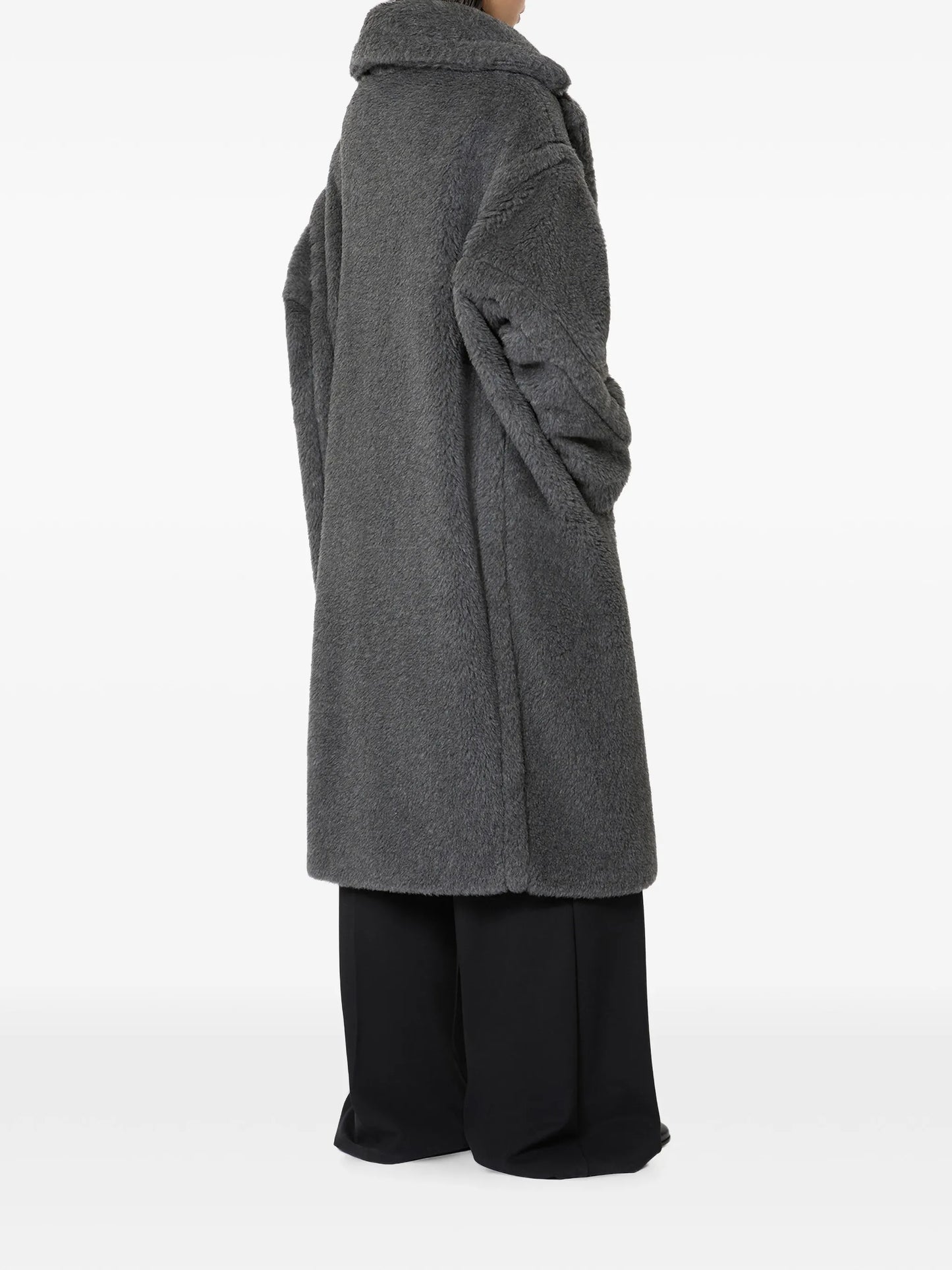 Teddy Bear double-breasted coat