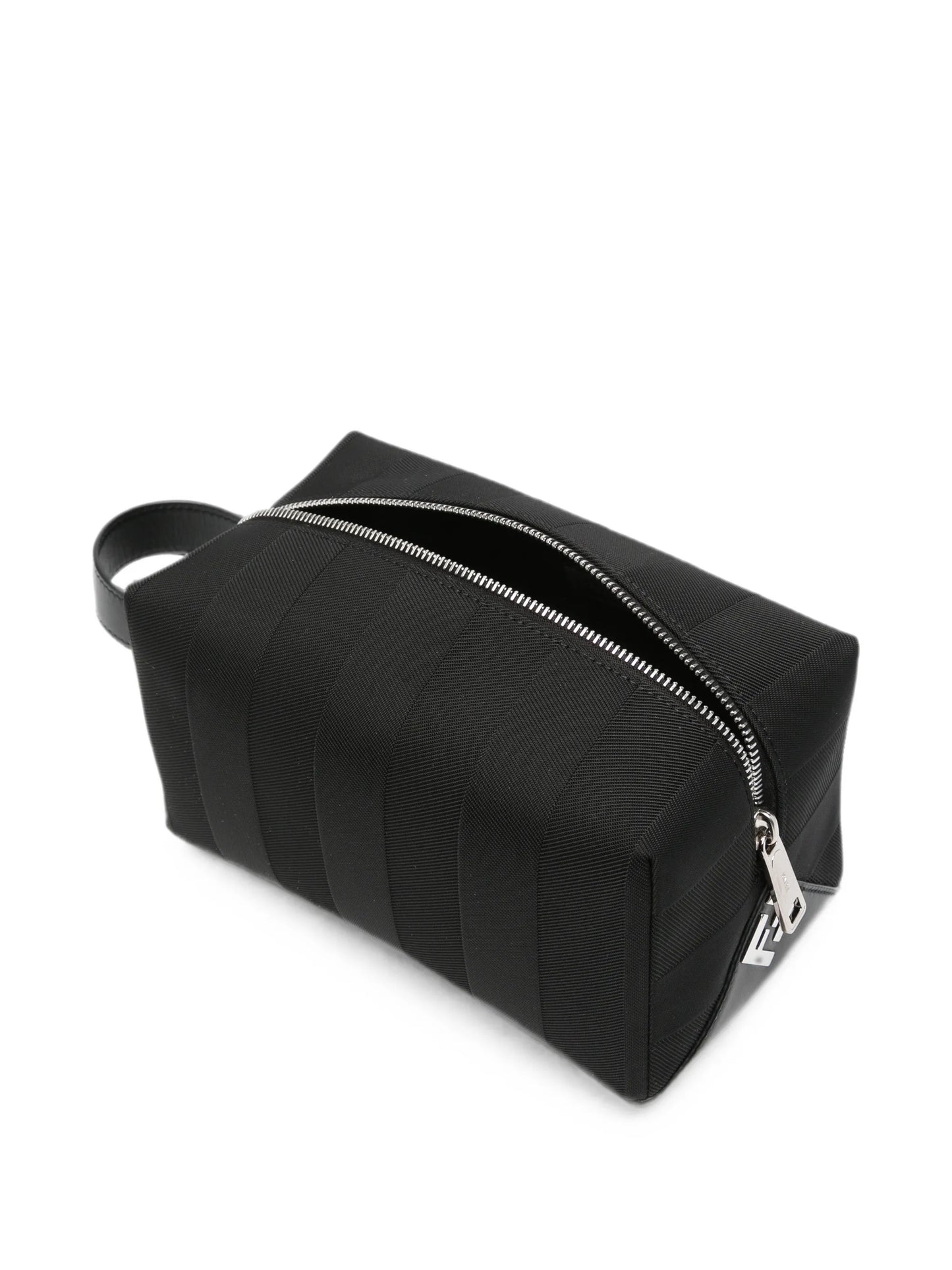 logo-plaque wash bag