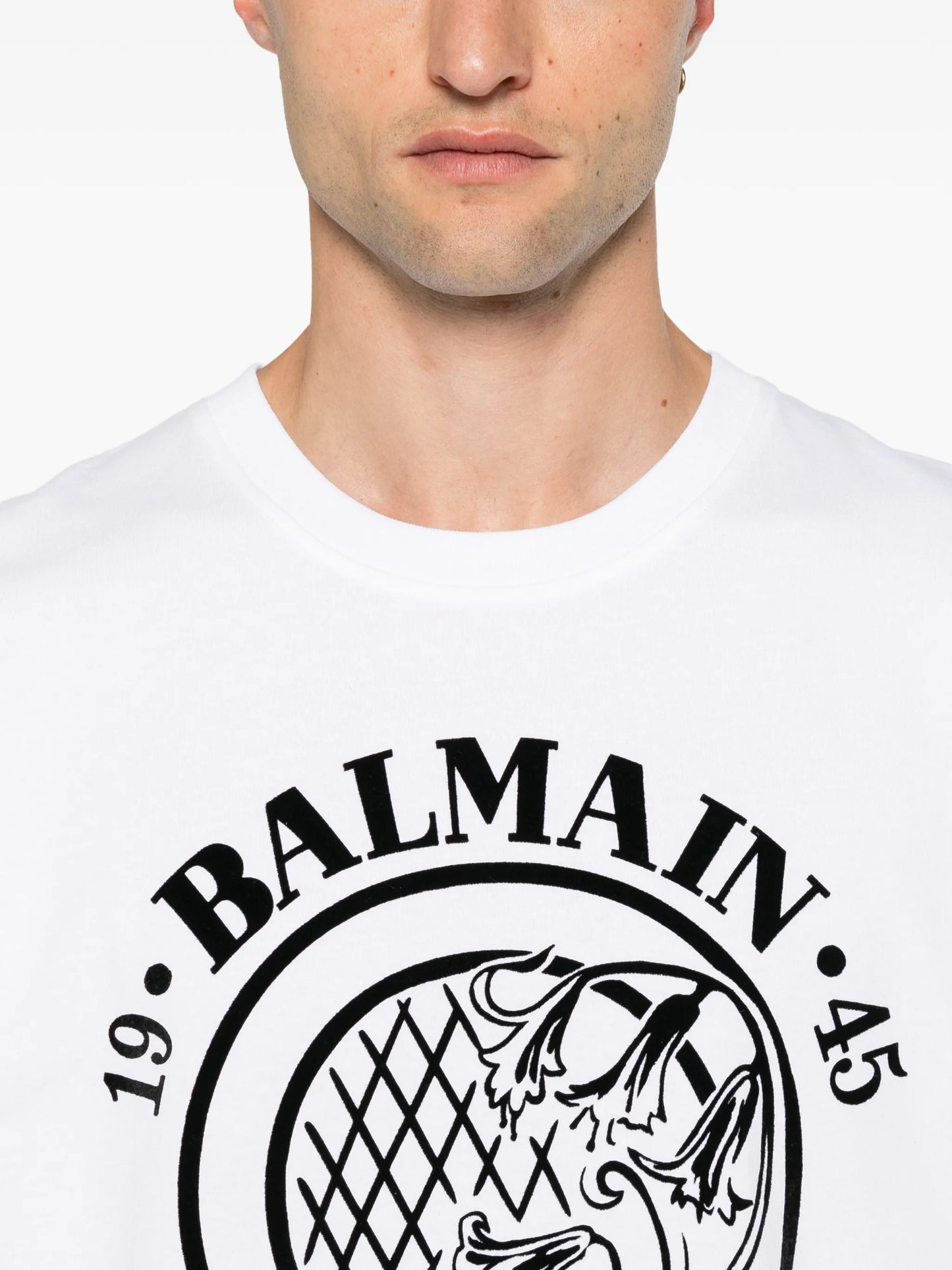 logo-print cotton T-shirt