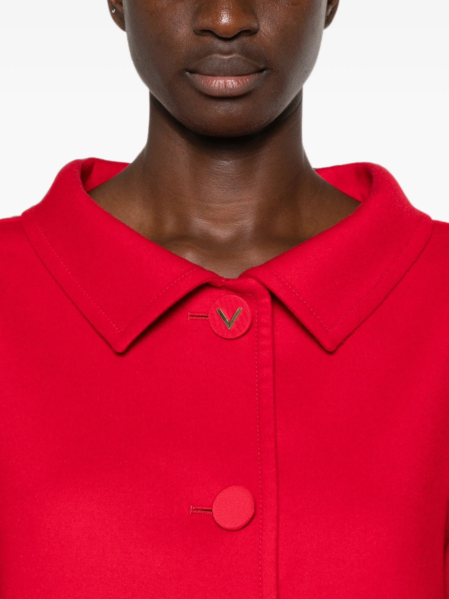 button-up coat