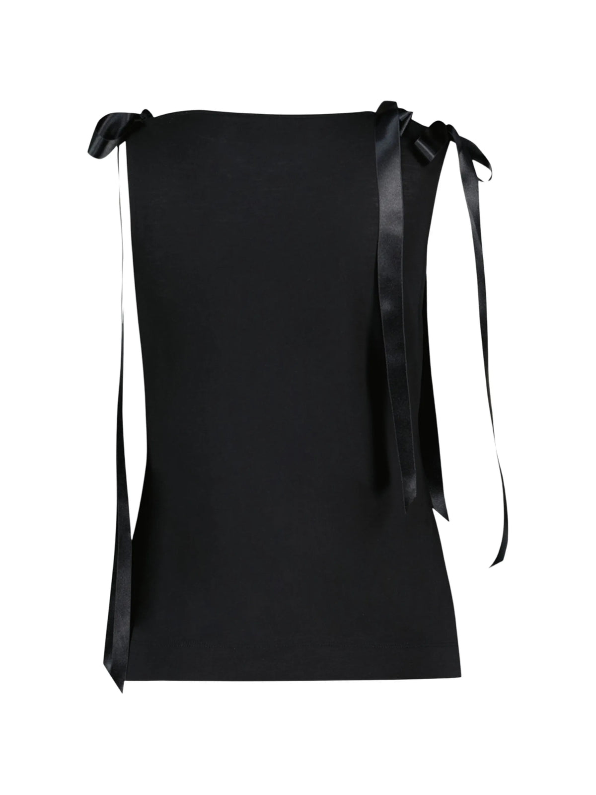 bow-detail tank top